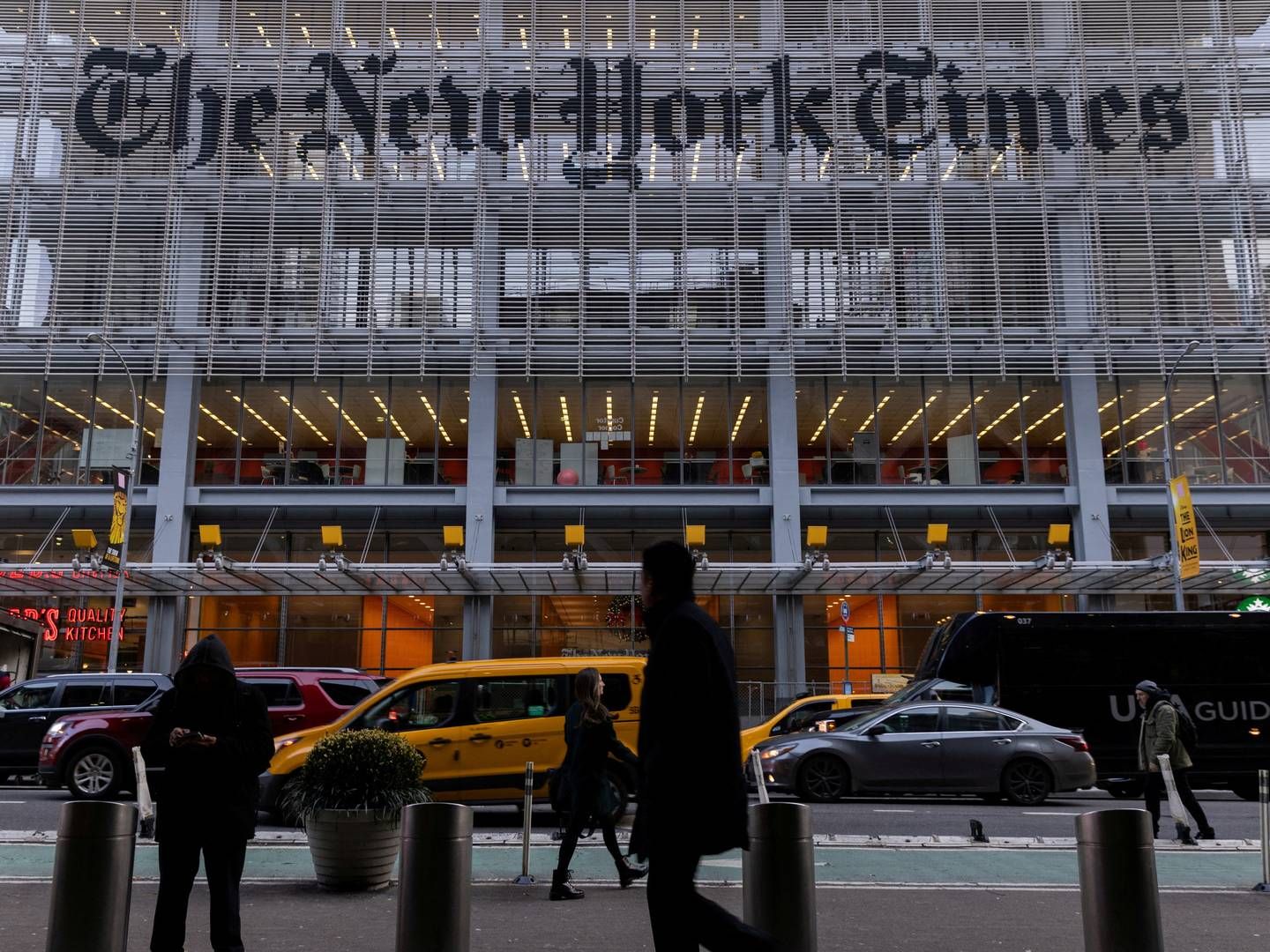 New York Times øgede sin digitale abonnementsbase med 180.000 i andet kvartal. | Foto: Jeenah Moon/Reuters/Ritzau Scanpix