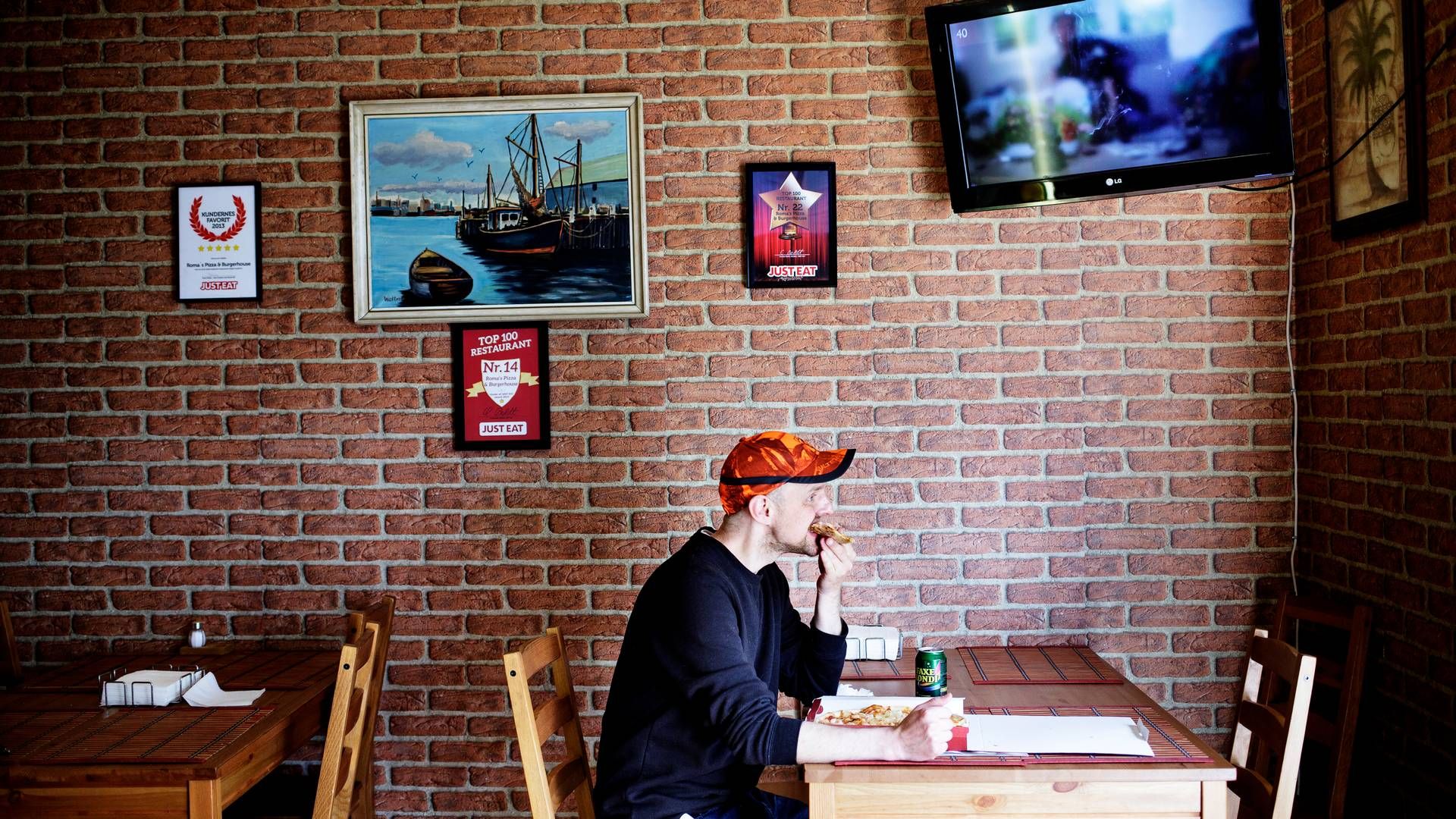 Siden årsskiftet har et pizzaria været én af blot tre forretninger tilbage i det halvtomme butikscenter i Gug. (Arkivfoto) | Foto: Lasse Kofod