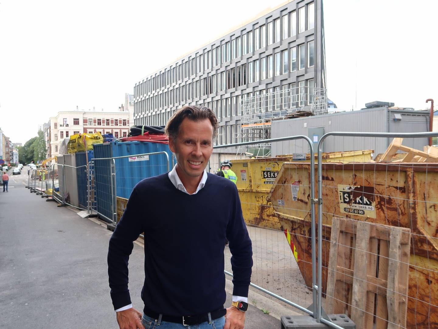 KOSTBART: Den gamle ambassaden er et kostbart prestisjeprosjekt for Fredensborg. Totalprisen nærmer seg 1,5 milliarder kroner. | Photo: Jørgen Fjellheim / EiendomsWatch