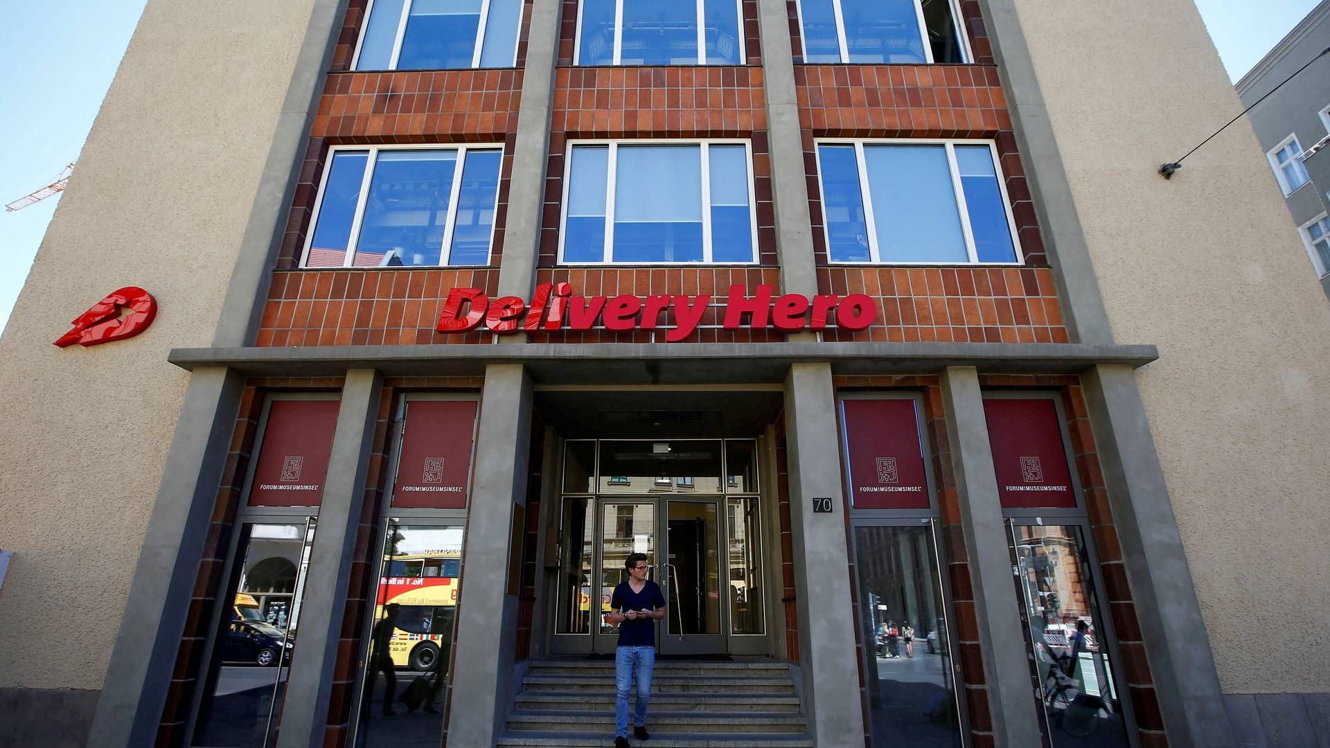 Delivery Hero har hovedkvarter i Berlin i Tyskland. | Foto: Fabrizio Bensch