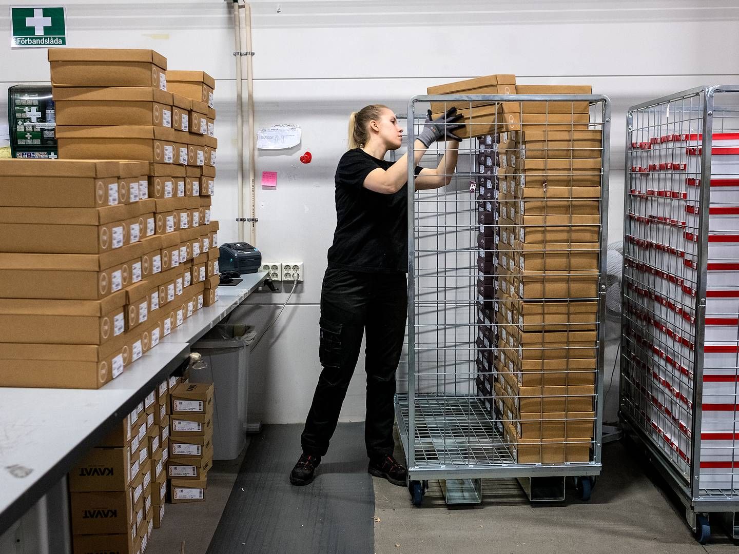 Antallet af transaktioner på danske webshops i juli endte i indeks 90. Ifølge e-handelsdirektør i Dansk Erhverv kan det dårlige sommervejr have spillet ind. | Foto: Ivan Boll