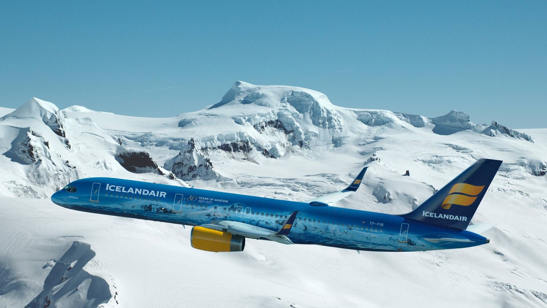 Mere end en halv million passagerer sad i et Icelandair-fly i juli. | Foto: Icelandair/AP/Ritzau Scanpix