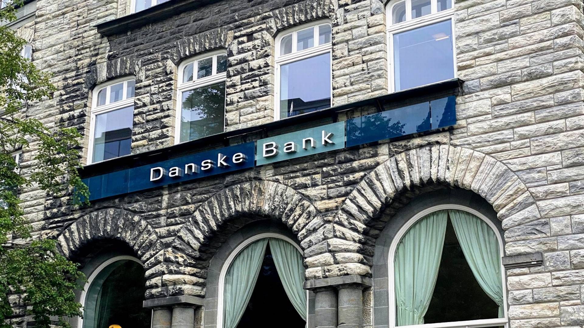 Danske Banks filial i Trondheim. | Foto: Magnus Eidem