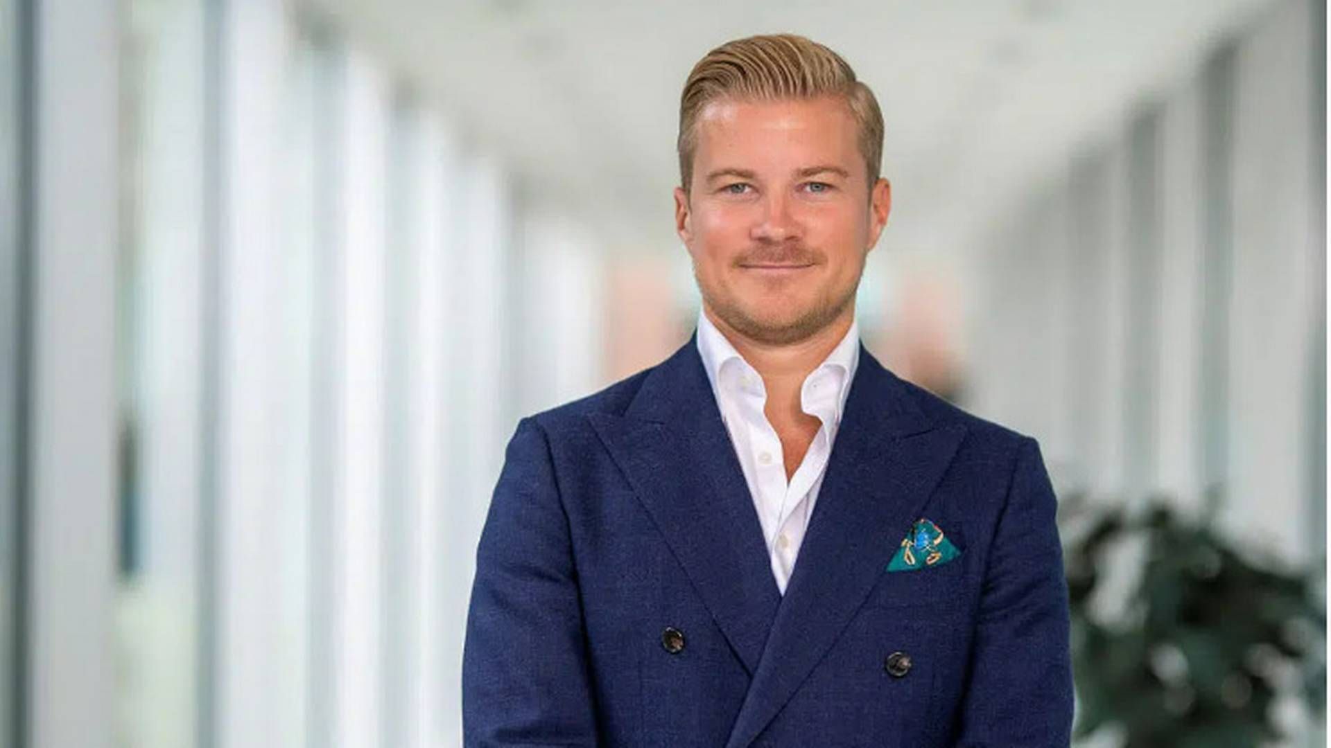 Mads Steinmüller er chef for esg i Danica. | Foto: Pr/danske Bank