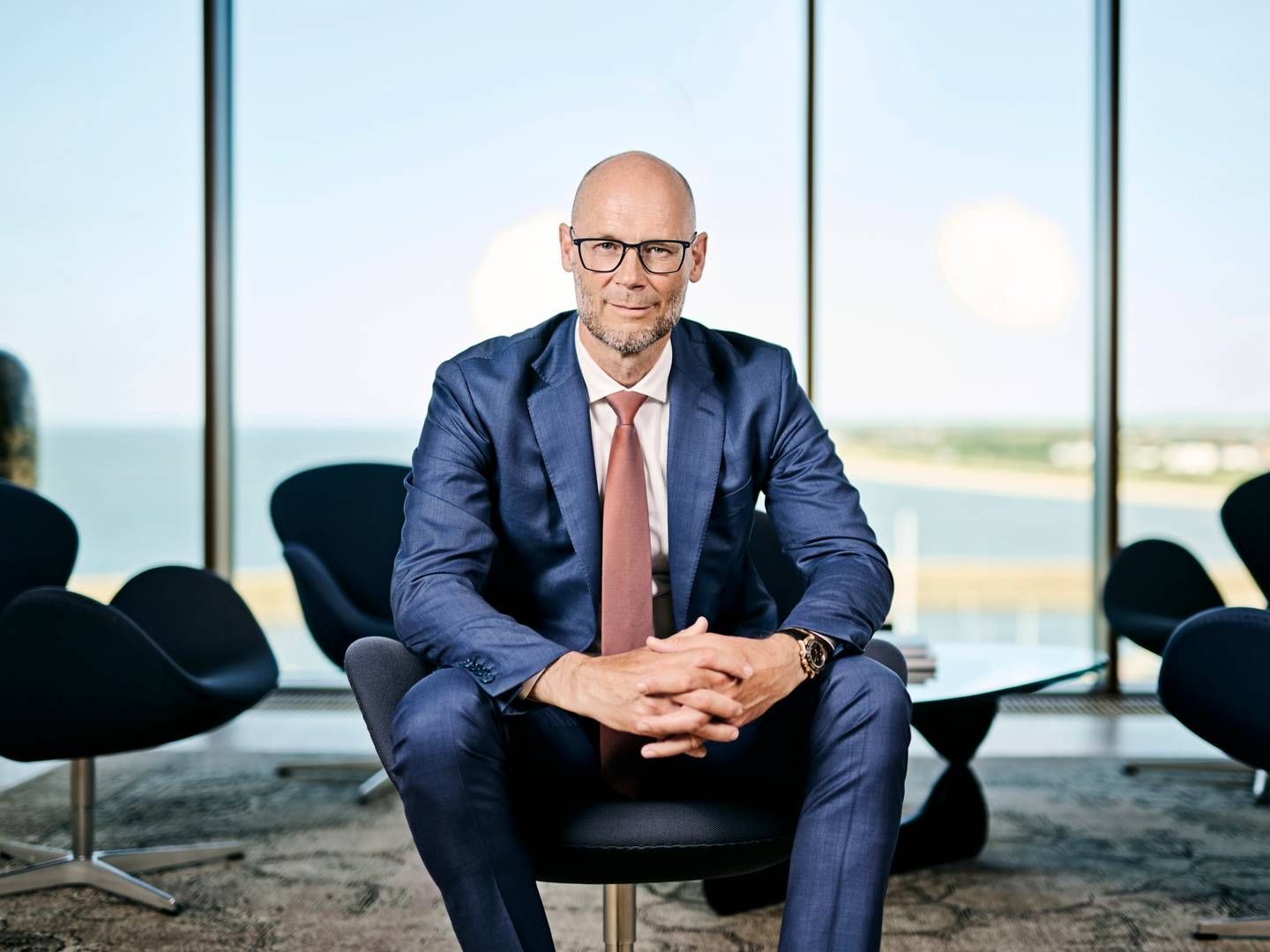 Peter Kirk Larsen, ledende partner i det Esbjerg-baserede advokatfirma Kirk Larsen & Ascanius, har selv været blandt de lokale kræfter, der har kæmpet for at få jurauddannelsen til byen. | Foto: Christer Holte