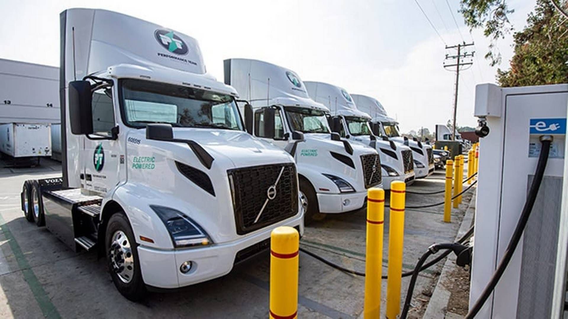 Mærsk har i alt bestilt 126 el-lastbiler fra Volvo til den nordamerikanske forretning. | Foto: PR / Mærsk