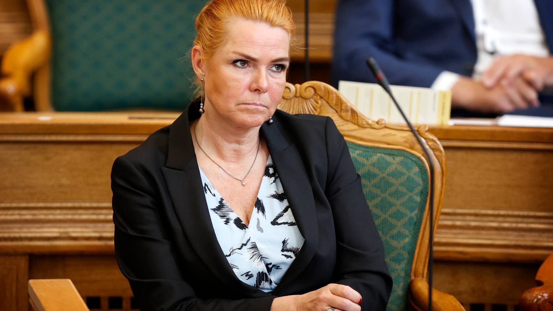 ”Jeg har et blødt punkt for familieejede virksomheder," siger Inger Støjberg i forbindelse med .Danmarksdemokraternes sommergruppemøde. | Foto: Jens Dresling