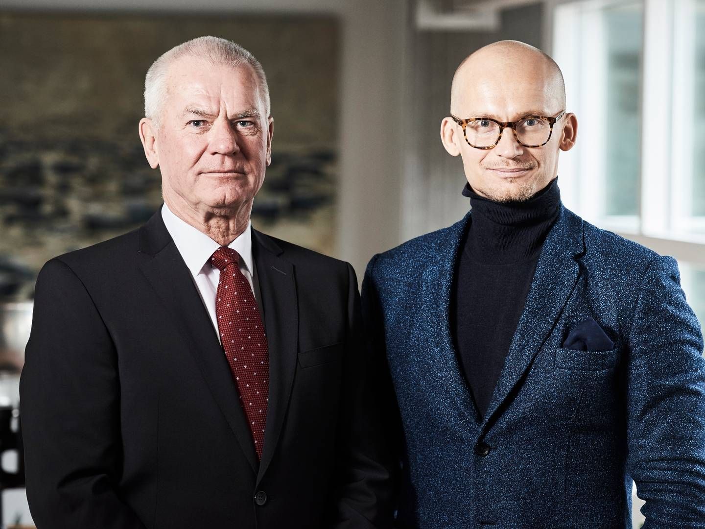 Thor Stadil (left) and Christian Stadil , who owns Thornico, will receive a hefty sum for selling their last shipping activities to Norden. | Photo: Pr / Thorco / Skovdal