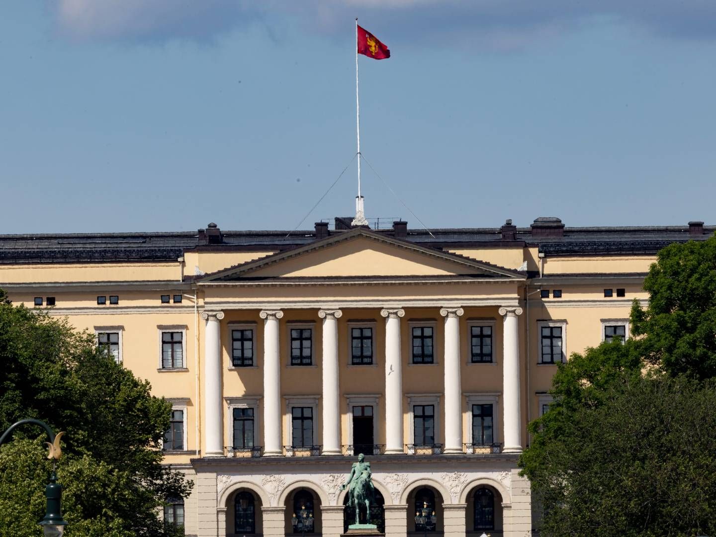 STATSRÅD: Fredag formiddag var det statsråd på Slottet. | Foto: Geir Olsen / NTB