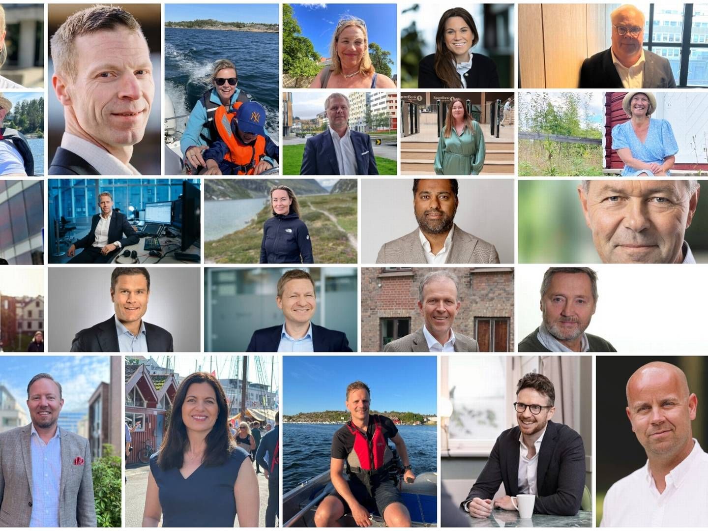 DISSE DELTOK: Disse 26 svarte åpenhjertig på EiendomsWatch spørsmål. | Foto: Collage: EiendomsWatch