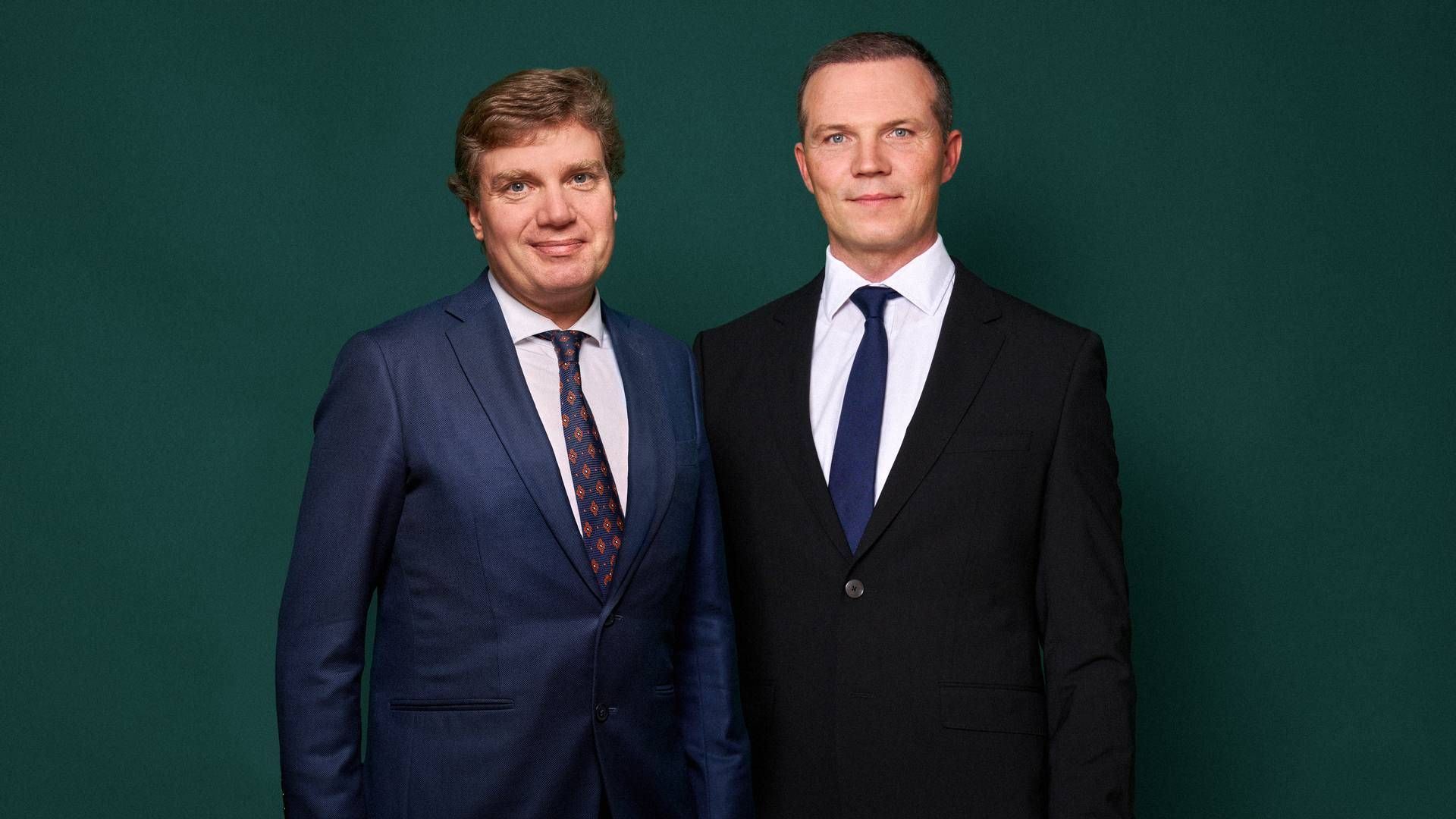 Thomas Mygind (tv.) og Jakob Skafte-Pedersen er nye ansigter i partnergruppen hos Moalem Weitemeyer. | Foto: Rune Pedersen