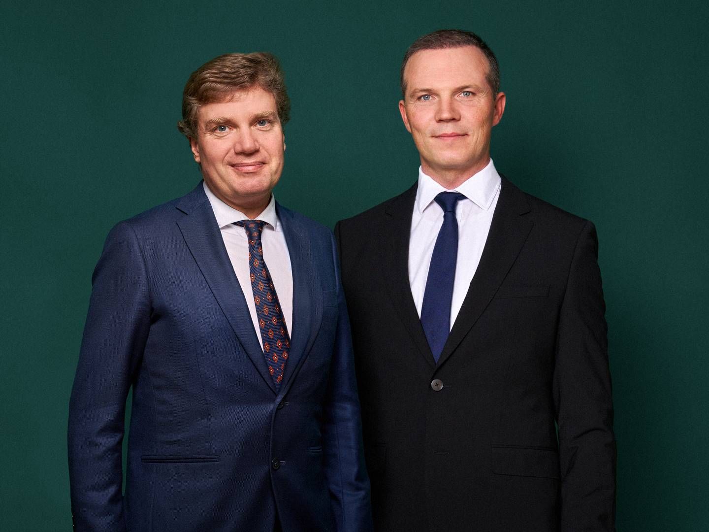 Thomas Mygind (tv.) og Jakob Skafte-Pedersen er nye ansigter i partnergruppen hos Moalem Weitemeyer. | Foto: Rune Pedersen