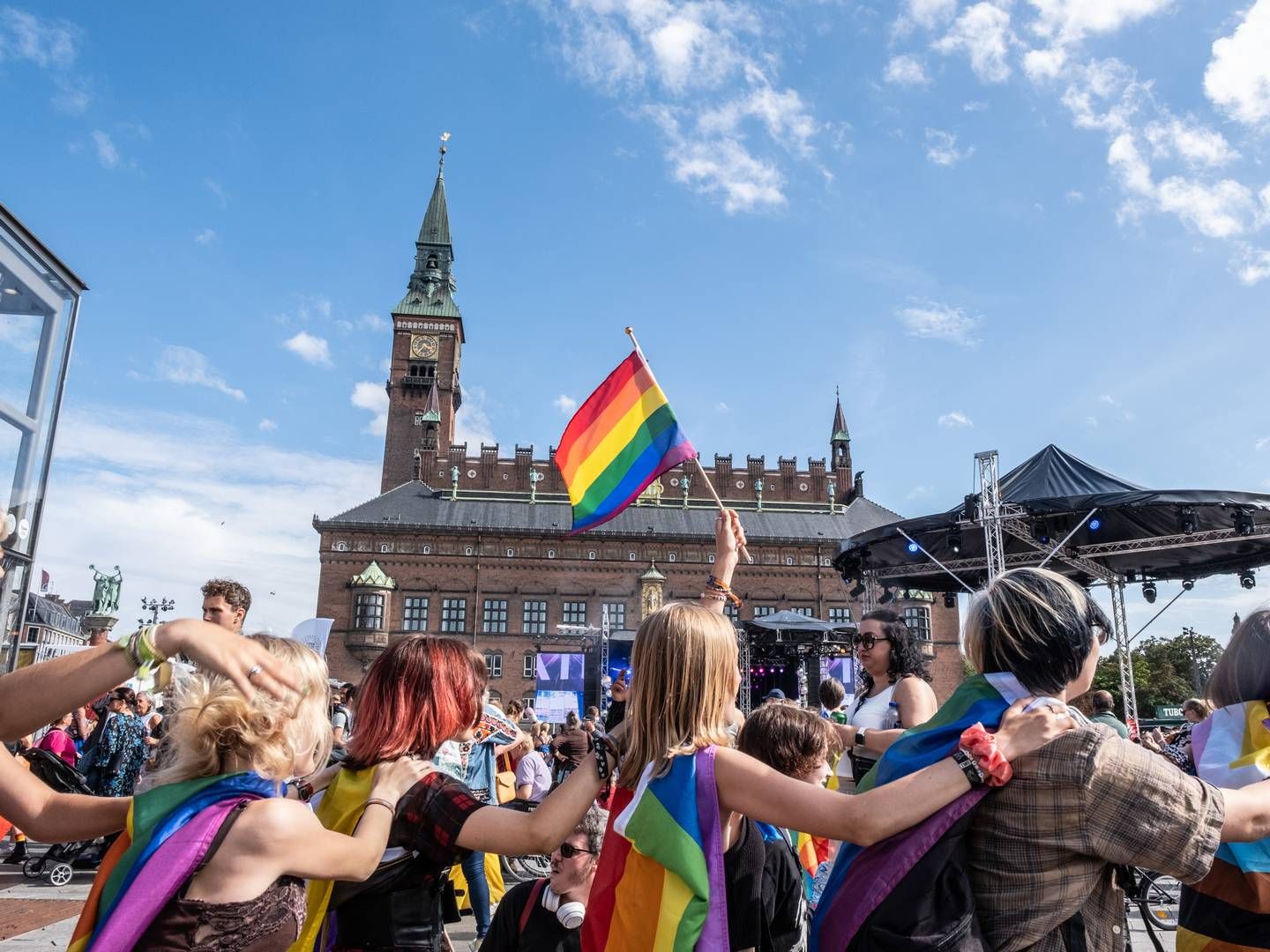 I forbindelse med pride uge, inviterede Nordea til diversitetsdebat. | Foto: Per Rasmussen