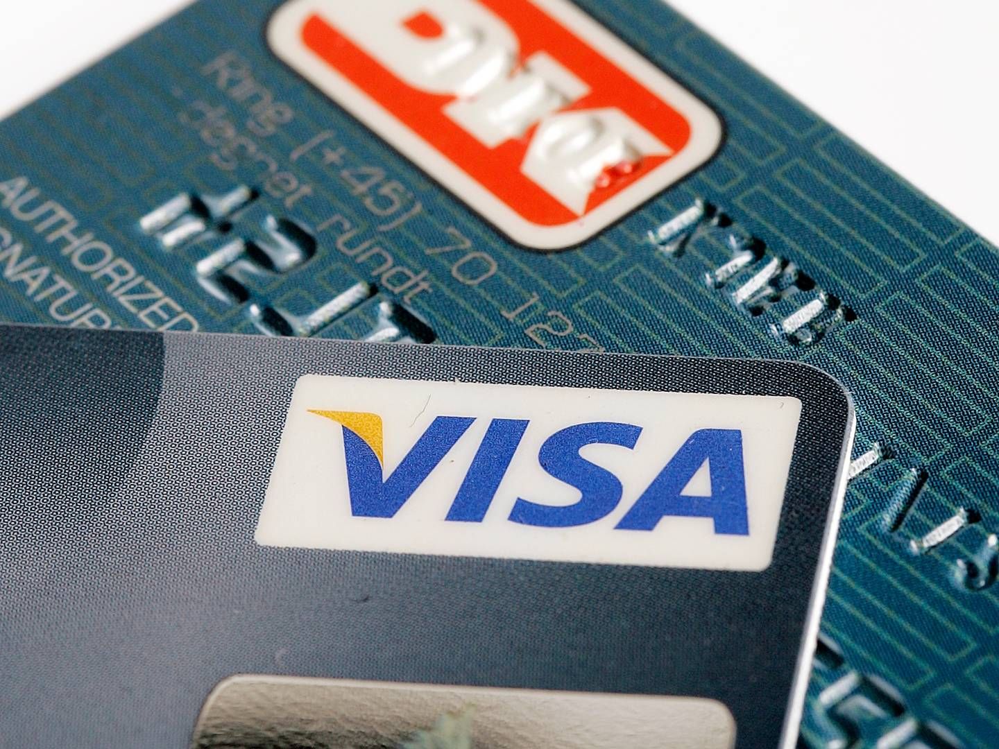 De internationale betalingskort fylder nu mere end dankortet på det danske betalingsmarked. | Foto: Finn Frandsen
