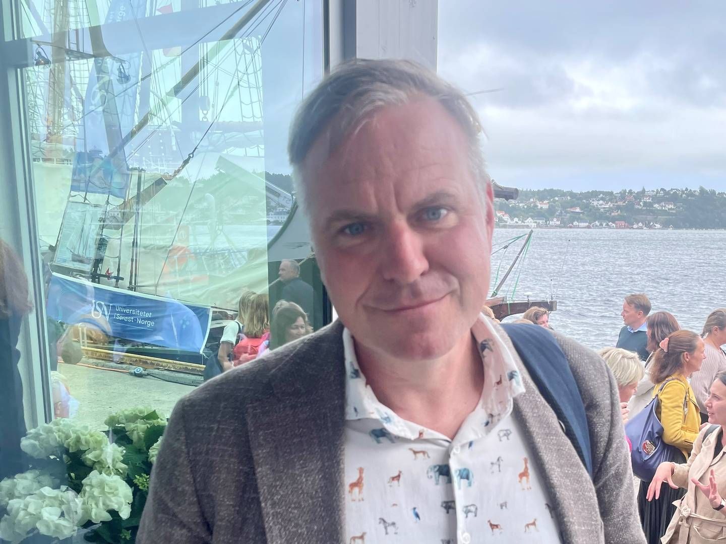 BEKYMRET: – Det å ta de rike er blitt et prinsipp for denne regjeringen. Dette rammer både oppstartbedrifter og selskaper med norske eiere over hele landet. Og det rammer innovasjon, absolutt, sier stortingsrepresentant Alfred Bjørlo (V). | Foto: Anne Grete Storvik