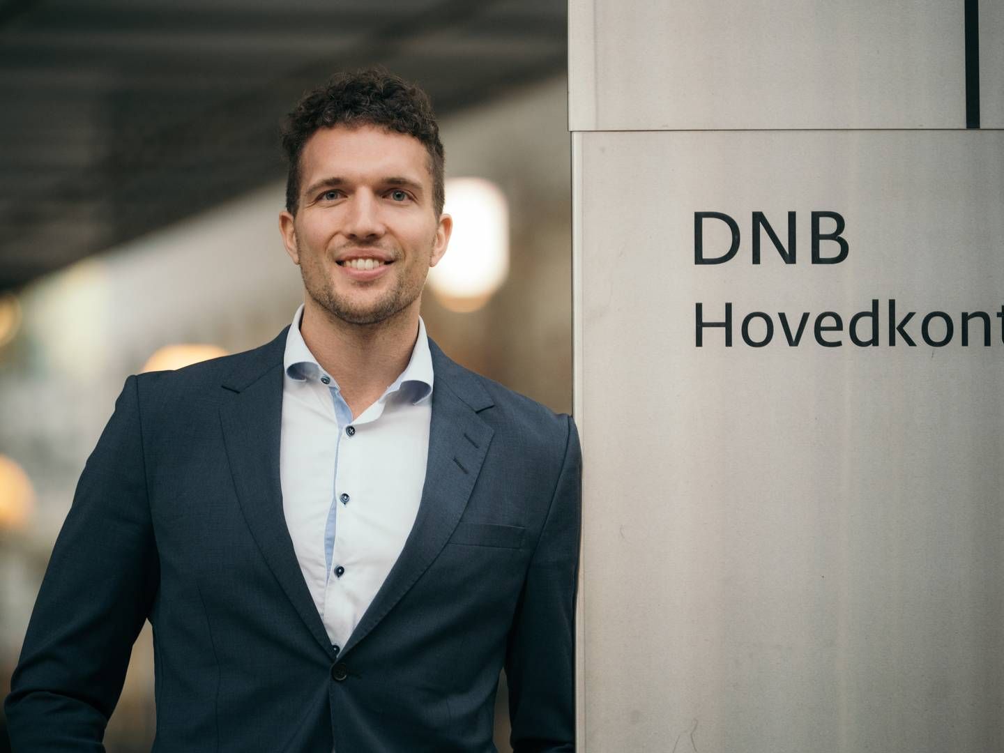 Produktspesialist på digitale aktiva i DNB, Nikolai Gobel. | Foto: DNB / PR