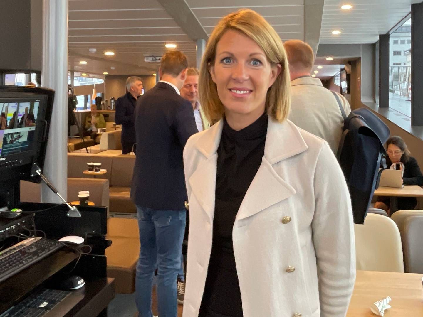 TYSK MEDVIND: For Eviny, her ved konsernsjef Ragnhild Janbu Fresvik | Photo: Lars Heltne
