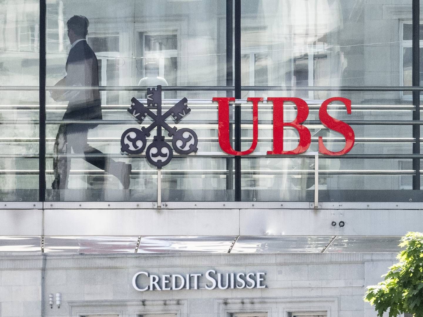 UBS und Credit Suisse dürfen sich in Russland nicht von ihren Töchtern trennen, hat ein Gericht entschieden. | Foto: picture alliance/KEYSTONE | ENNIO LEANZA