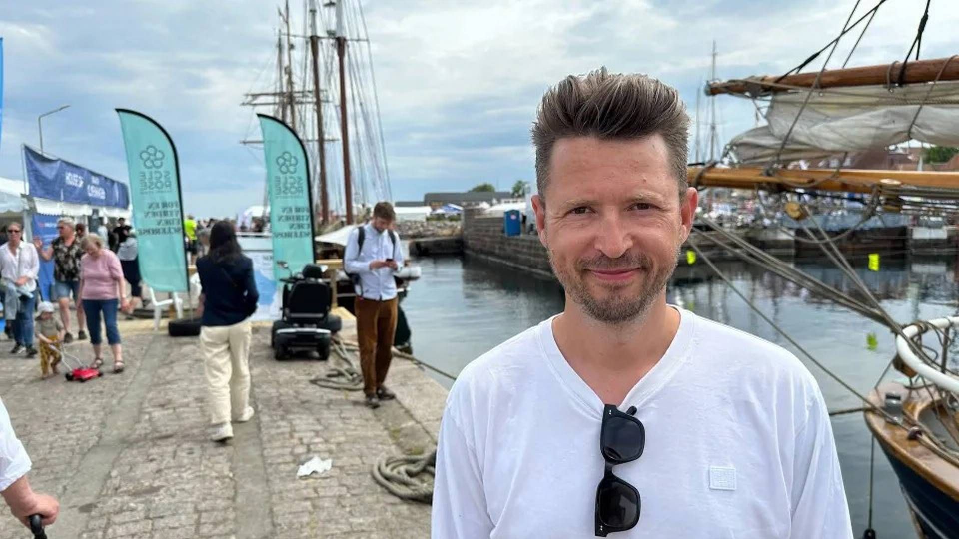 Morten Saxnæs er ugens gæst i K&A. | Foto: Luke Brown