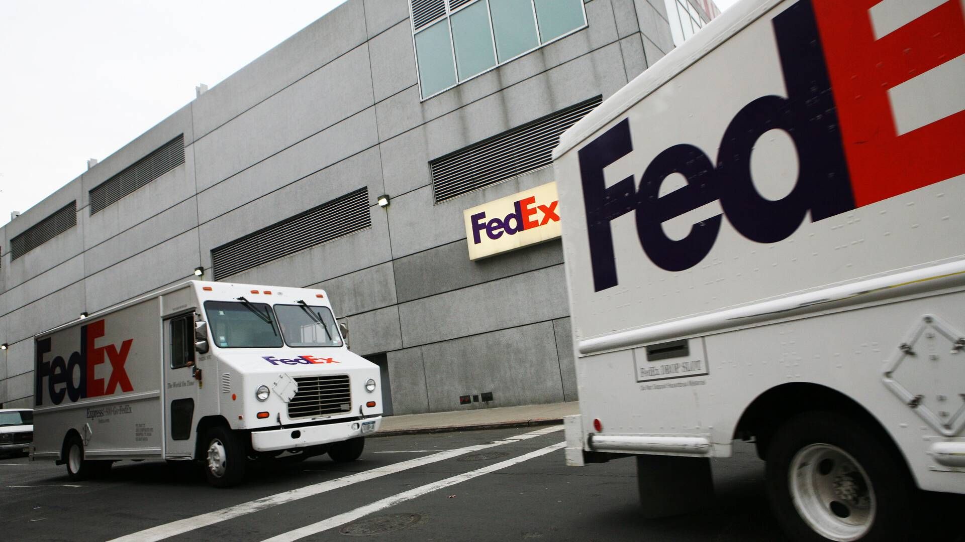 Der er tale om en større stigning i udgifterne sammenlignet med samme udgifter hos Fedex' konkurrent UPS. | Foto: Mark Lennihan/AP/Ritzau Scanpix