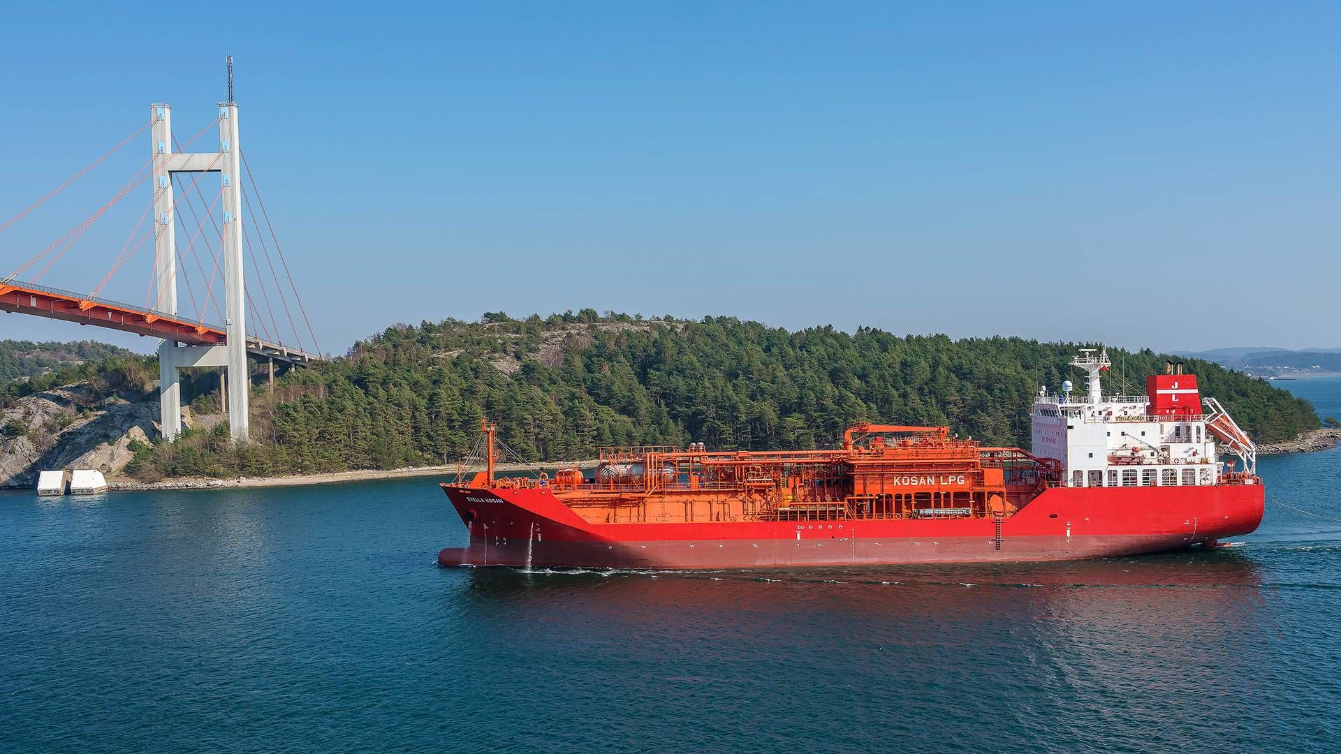 BW Epic Kosan owns and operates the world's largest fleet of gas tankers, transporting LPG, petrochemicals, and specialty gases. | Photo: Pr / J. Lauritzen