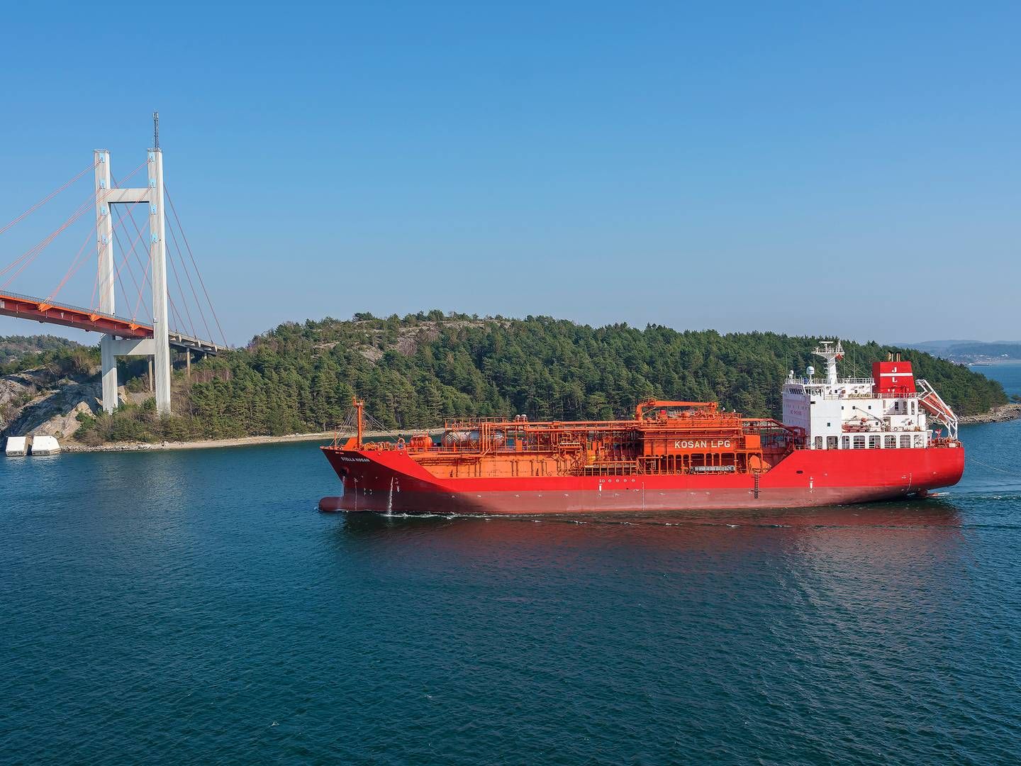 BW Epic Kosan owns and operates the world's largest fleet of gas tankers, transporting LPG, petrochemicals, and specialty gases. | Photo: Pr / J. Lauritzen