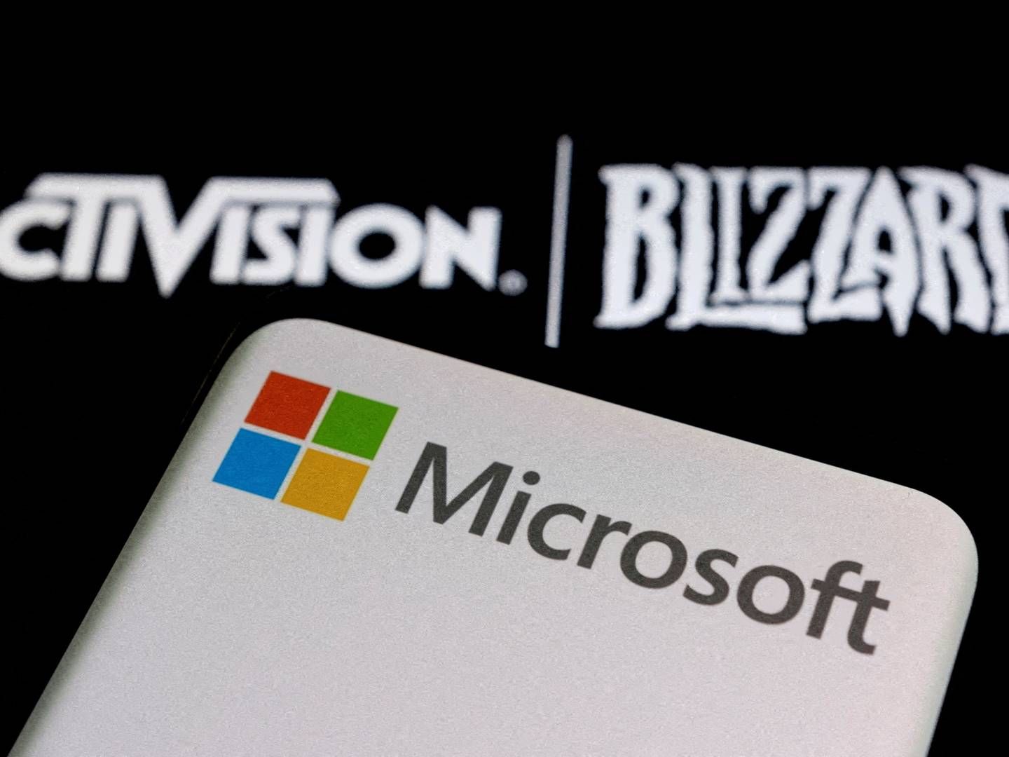 De britiske konkurrencemyndigheder har genoptaget sagen om Microsofts rekordstore opkøb på 63 mia. dollar efter indrømmelser fra Microsoft. | Foto: Dado Ruvic/Reuters/Ritzau Scanpix