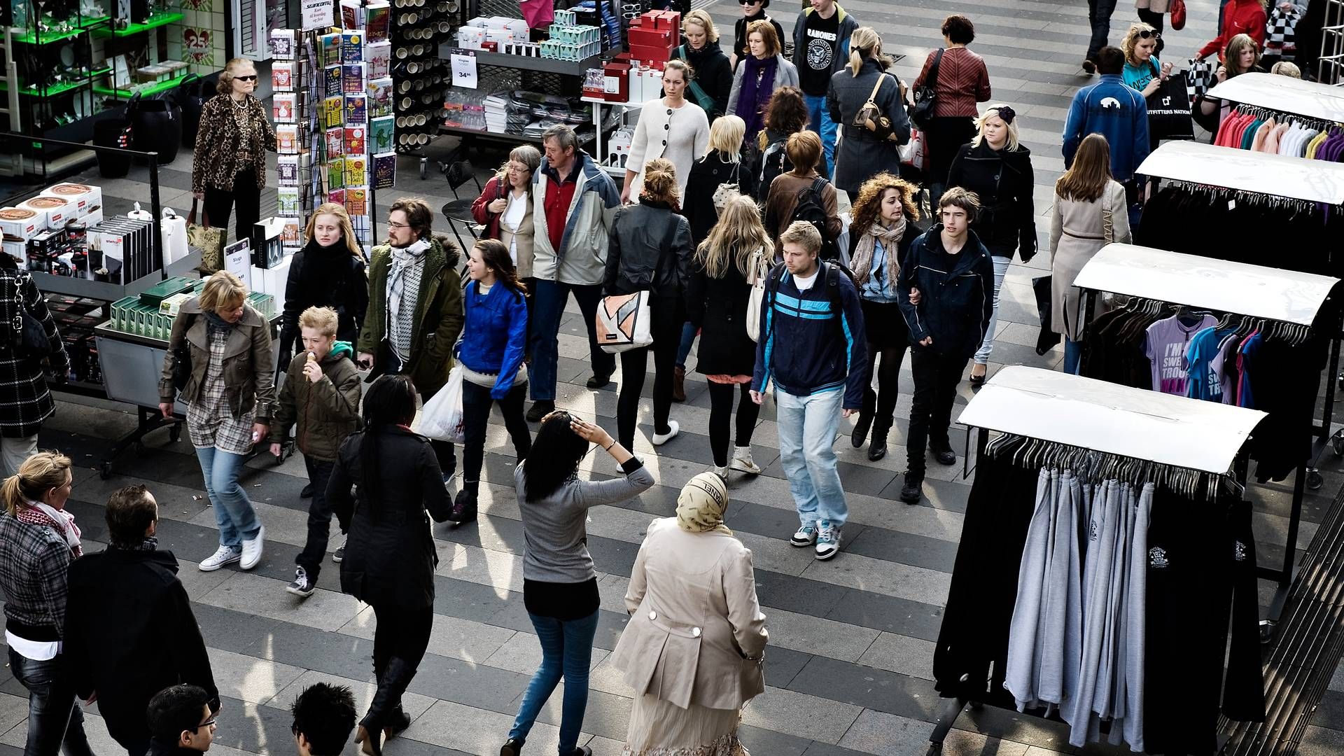 Forbrugertilliden daler igen. | Foto: Christian Klindt Sølbeck