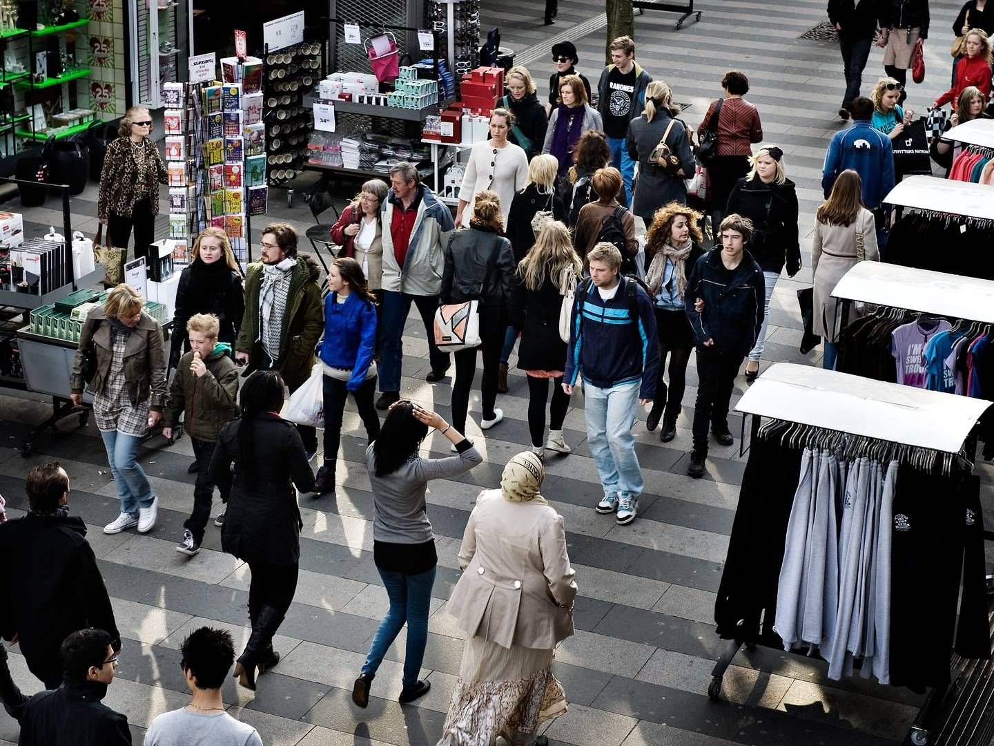 Forbrugertilliden daler igen. | Foto: Christian Klindt Sølbeck