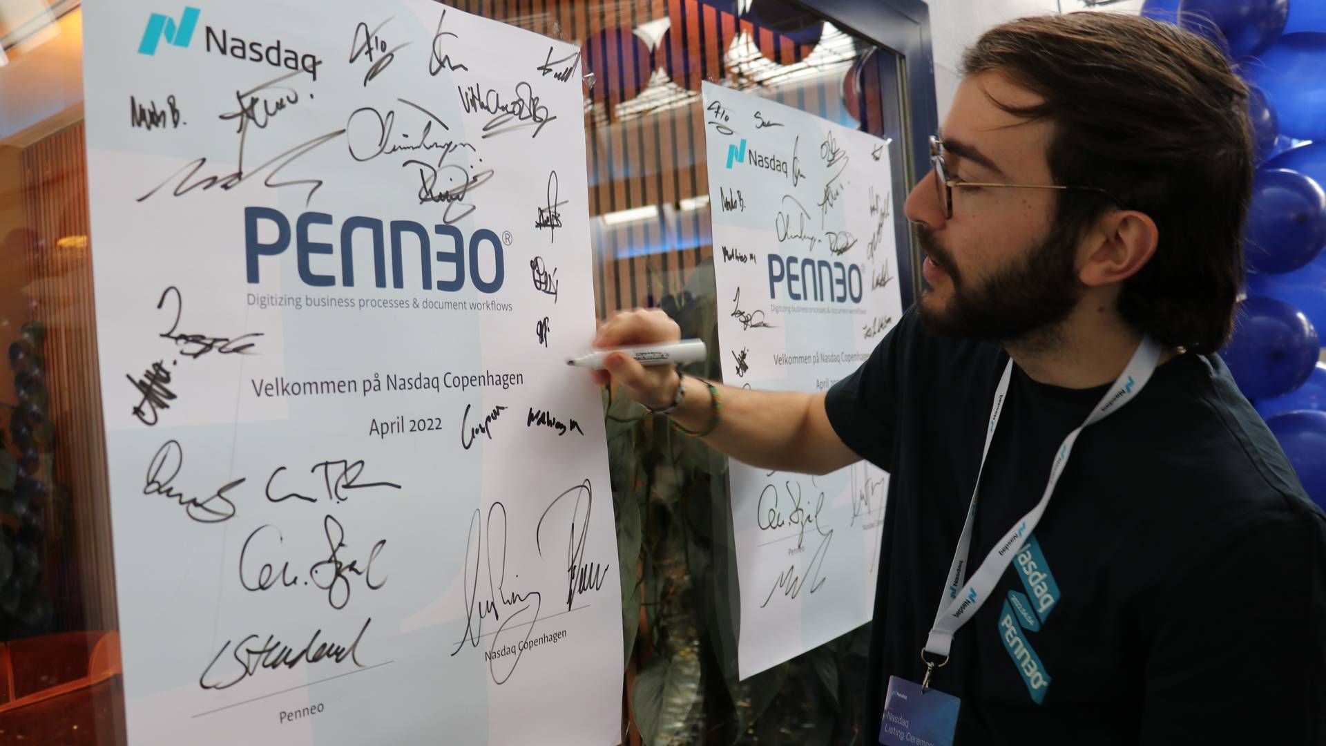 Penneo blev noteret på hovedbørsen i april 2022. | Foto: Penneo/pr