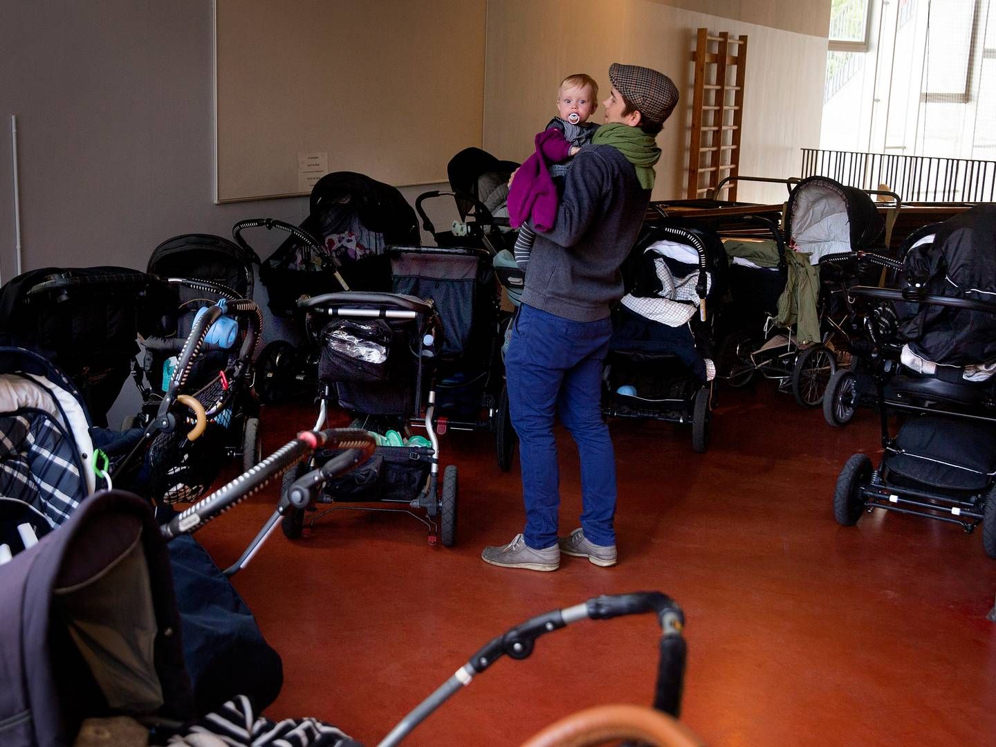 Over en periode på otte uger har fædre og medmødre taget i gennemsnit 2,5 ugers barsel mere i 2022 sammenlignet med året før. | Foto: Finn Frandsen
