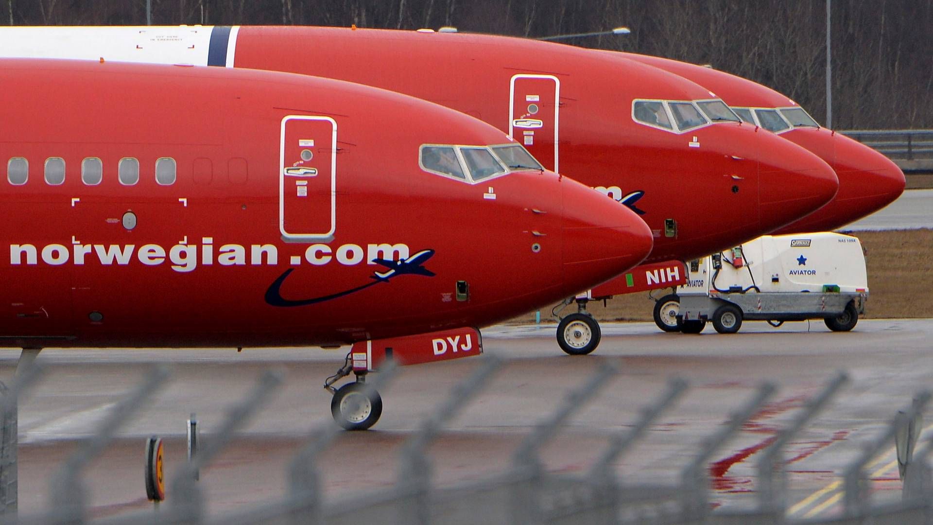 Det norske flyselskab Norwegian kan se bundlinjen lande på over en halv milliard norske kr. i andet kvartal. | Foto: Tt News Agency/Reuters/Ritzau Scanpix