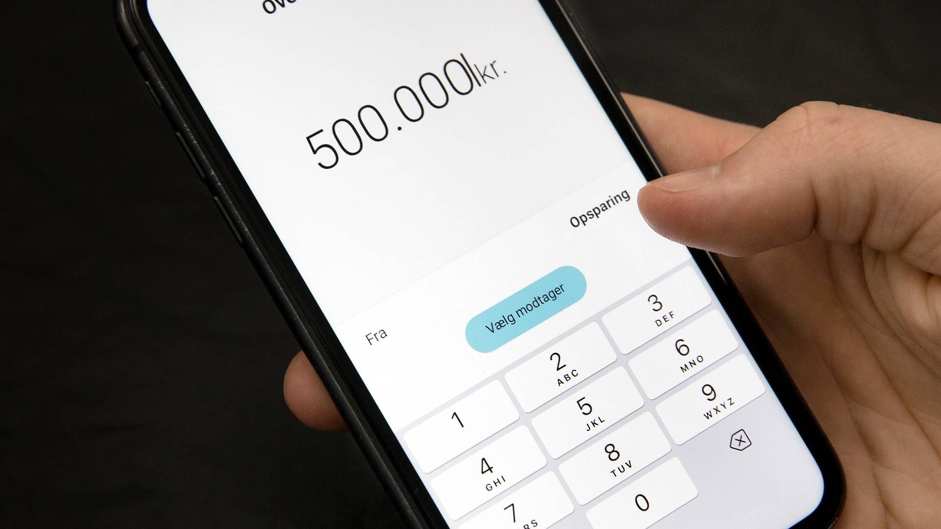 Betalingsløsningen Mobile Pay får 1. oktober ny betalingsstruktur. | Foto: Finn Frandsen