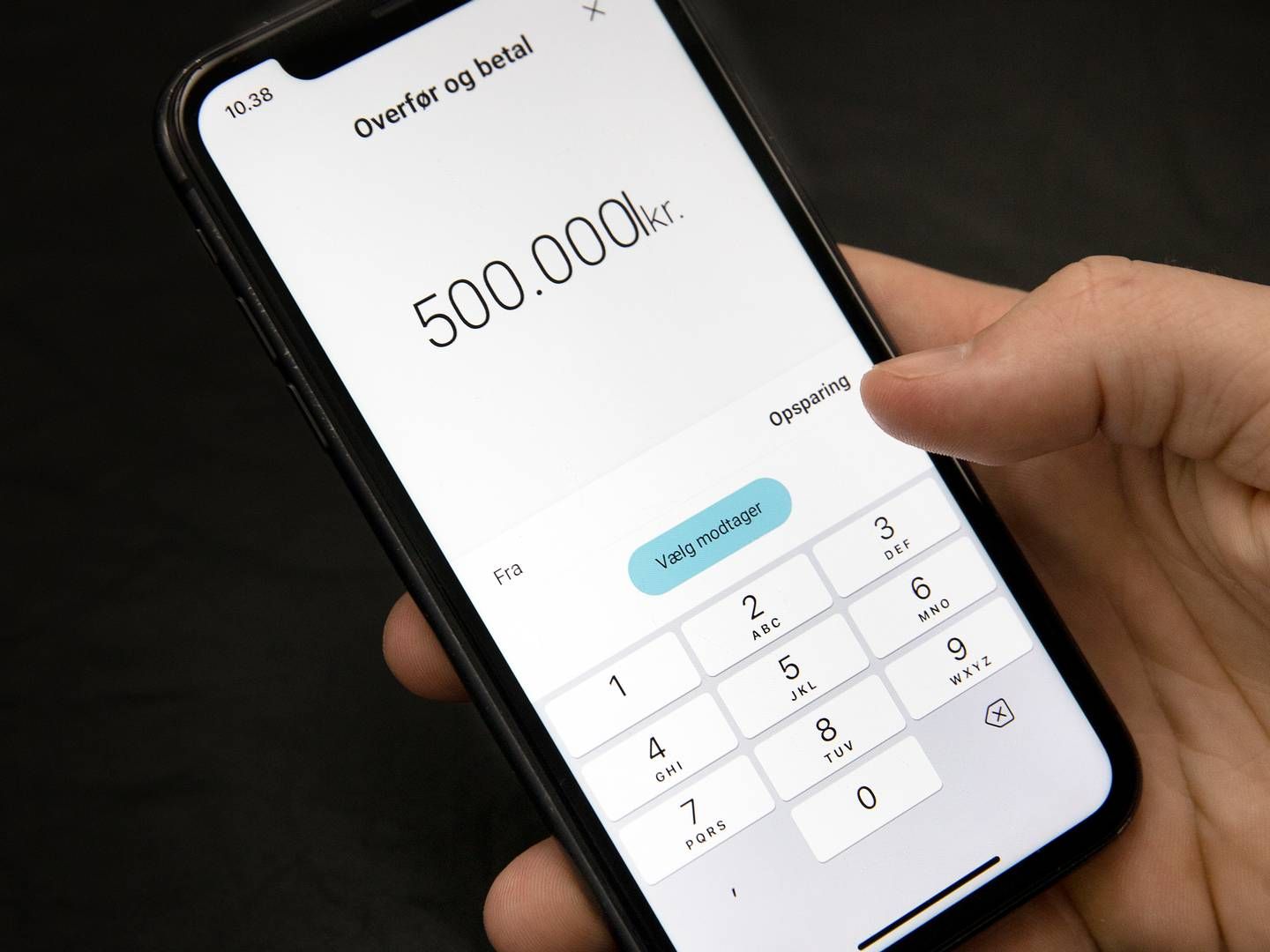 Betalingsløsningen Mobile Pay får 1. oktober ny betalingsstruktur. | Foto: Finn Frandsen