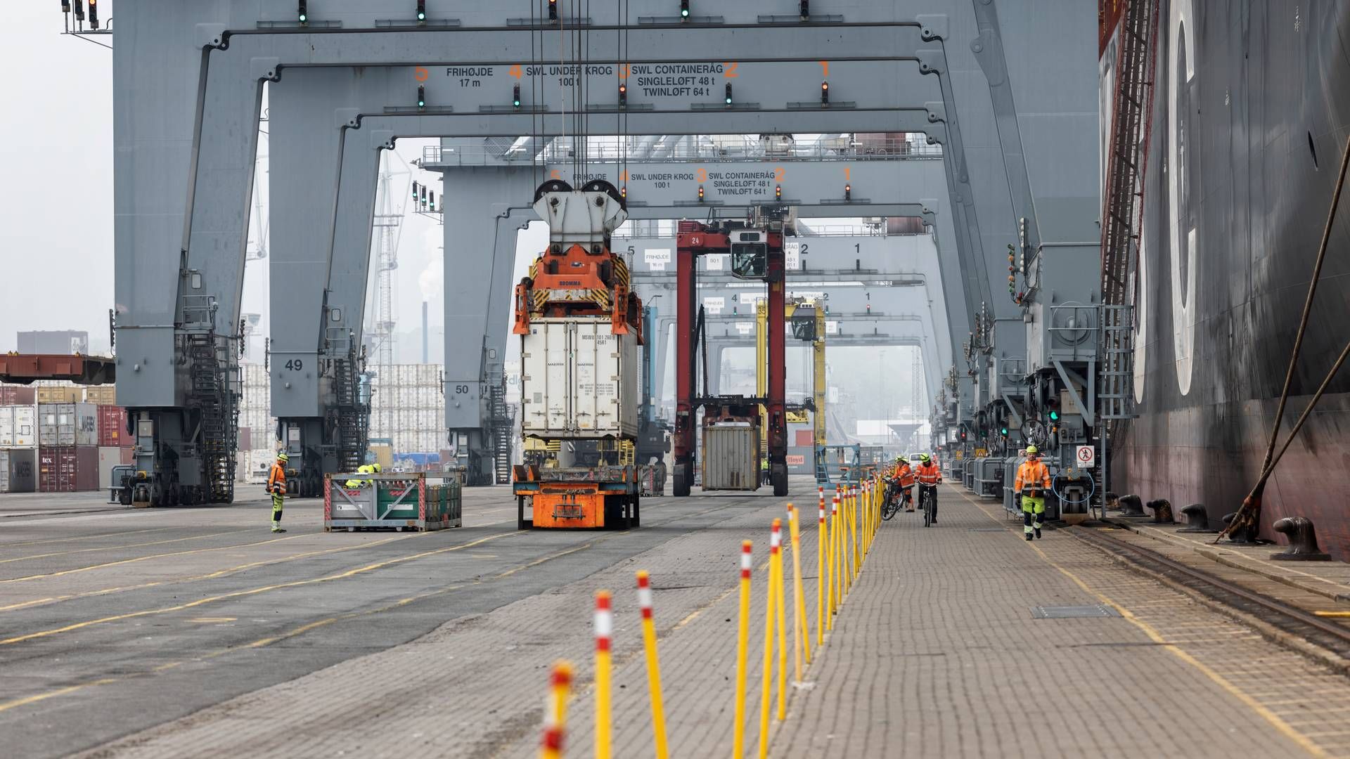 Containerhavnen i Aarhus | Foto: Casper Dalhoff/Ritzau Scanpix