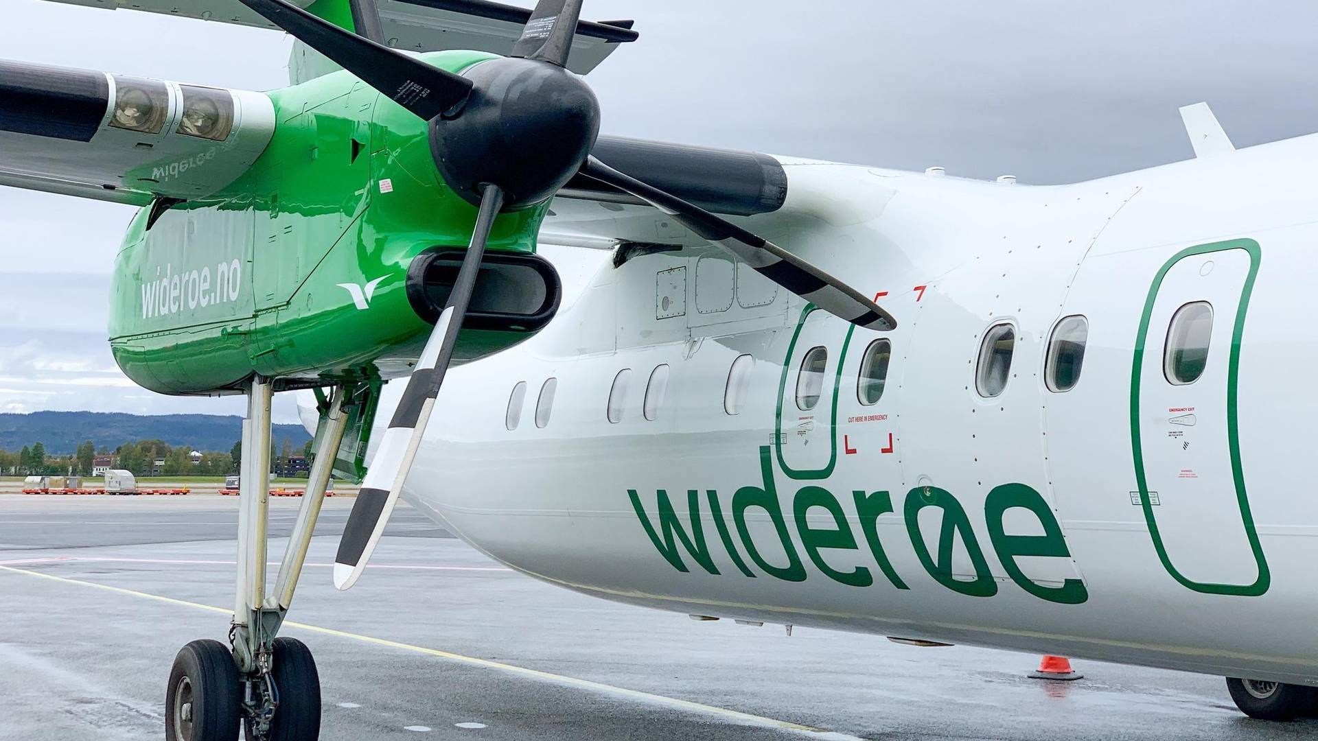 “Desværre rammer henvendelsen os på et dårligt tidspunkt," lyder det fra det norske flyselskab. | Foto: Widerøe / PR