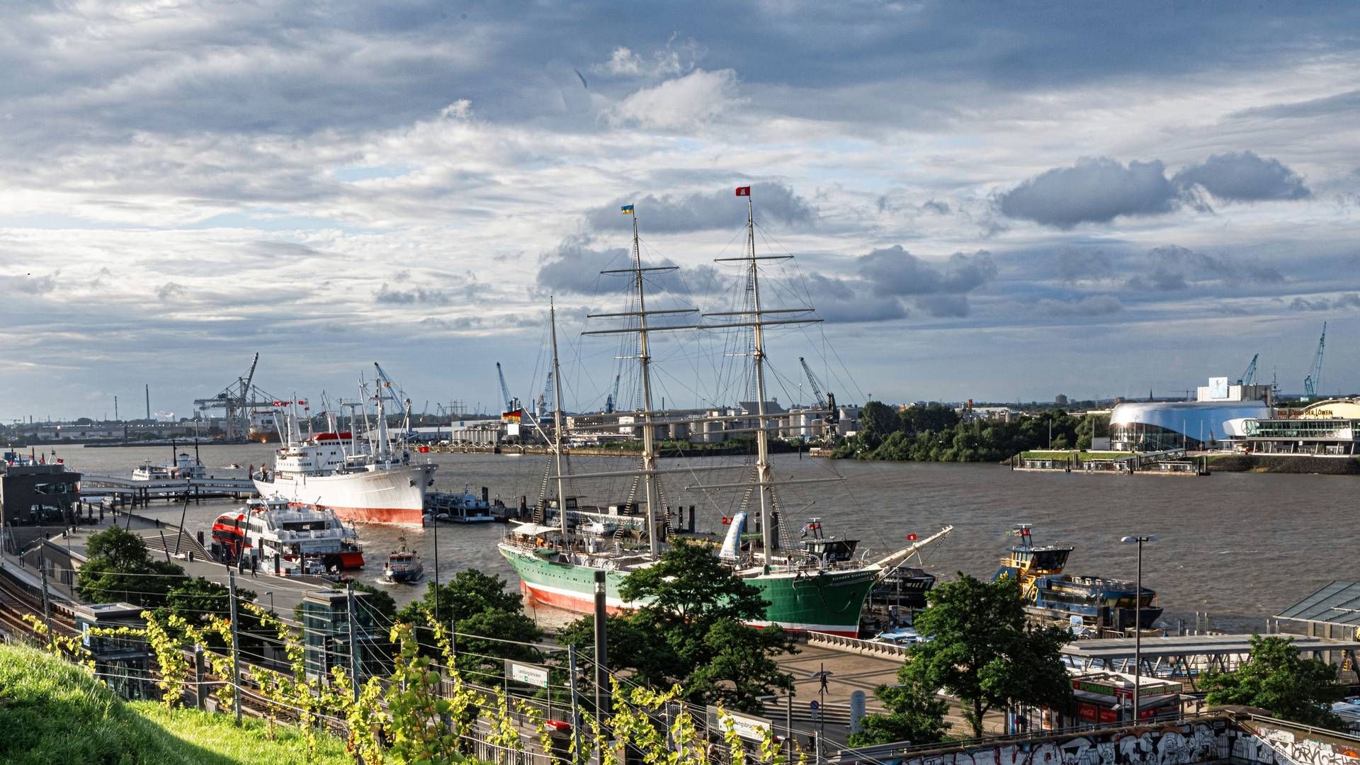 Hamburg is a financing hub for the Northern European shipping industry. | Photo: Markus Scholz/AP/Ritzau Scanpix