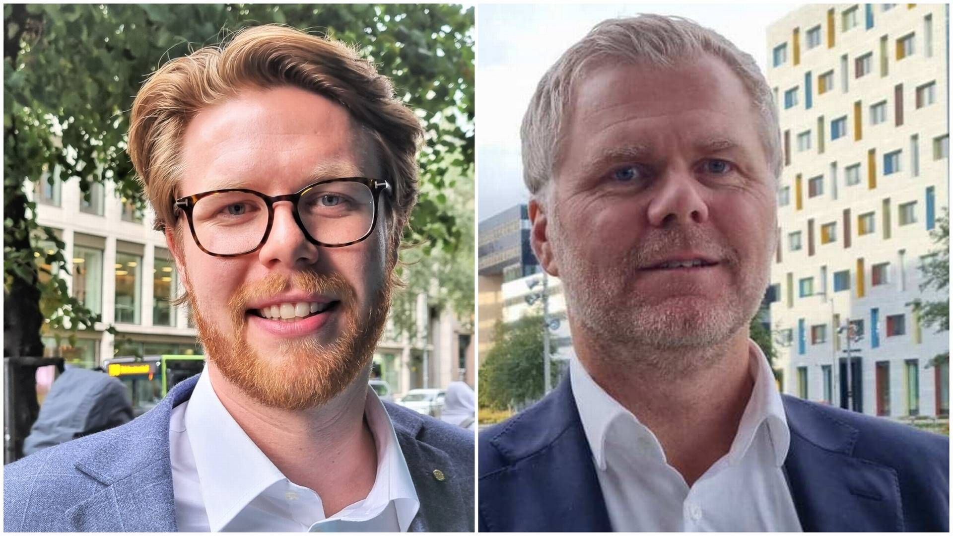 INNGÅR AVTALE: Lars Ove Løseth og Truls Kolsrud Engene. | Foto: Fabian Skalleberg Nilsen og Øystein Byberg. Collage: EiendomsWatch