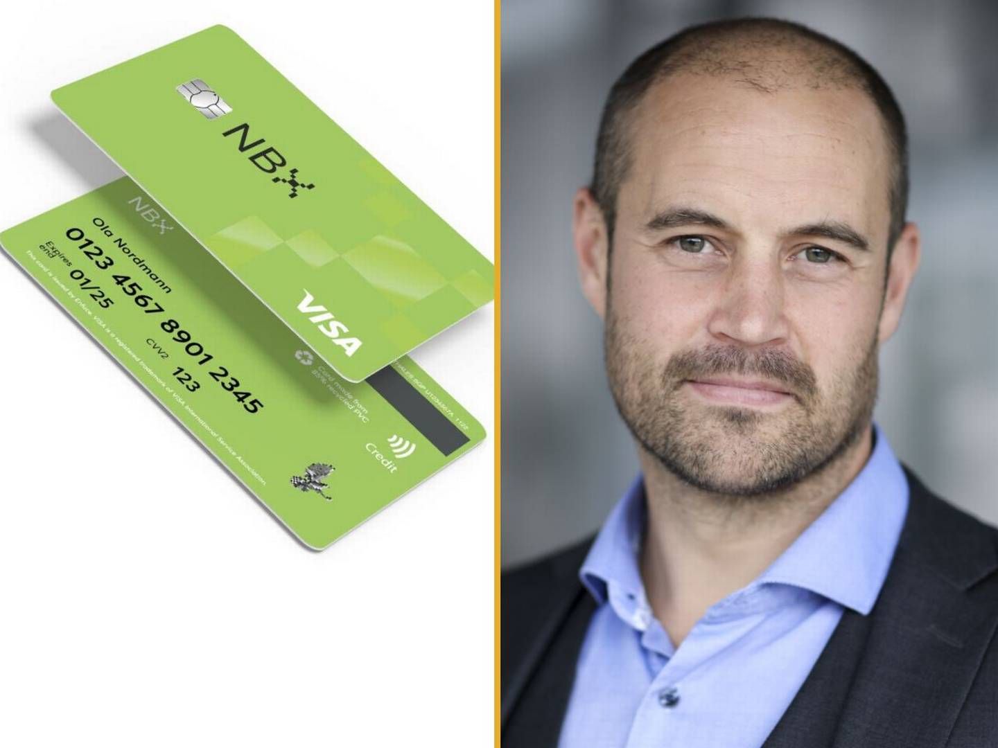 Stig Kjos Mathisen i NBX har lånt penger for å kunne sende ut flere bitcoin-kort til kunder.