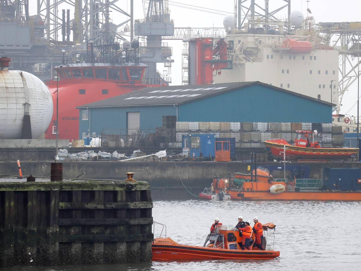 Havnedirektørerne i Esbjerg Havn, Kalundborg Havn og Køge Havn afviser alle at have kendskab til lignende forhold i de tre danske havne. | Foto: Jens Dresling/Ritzau Scanpix