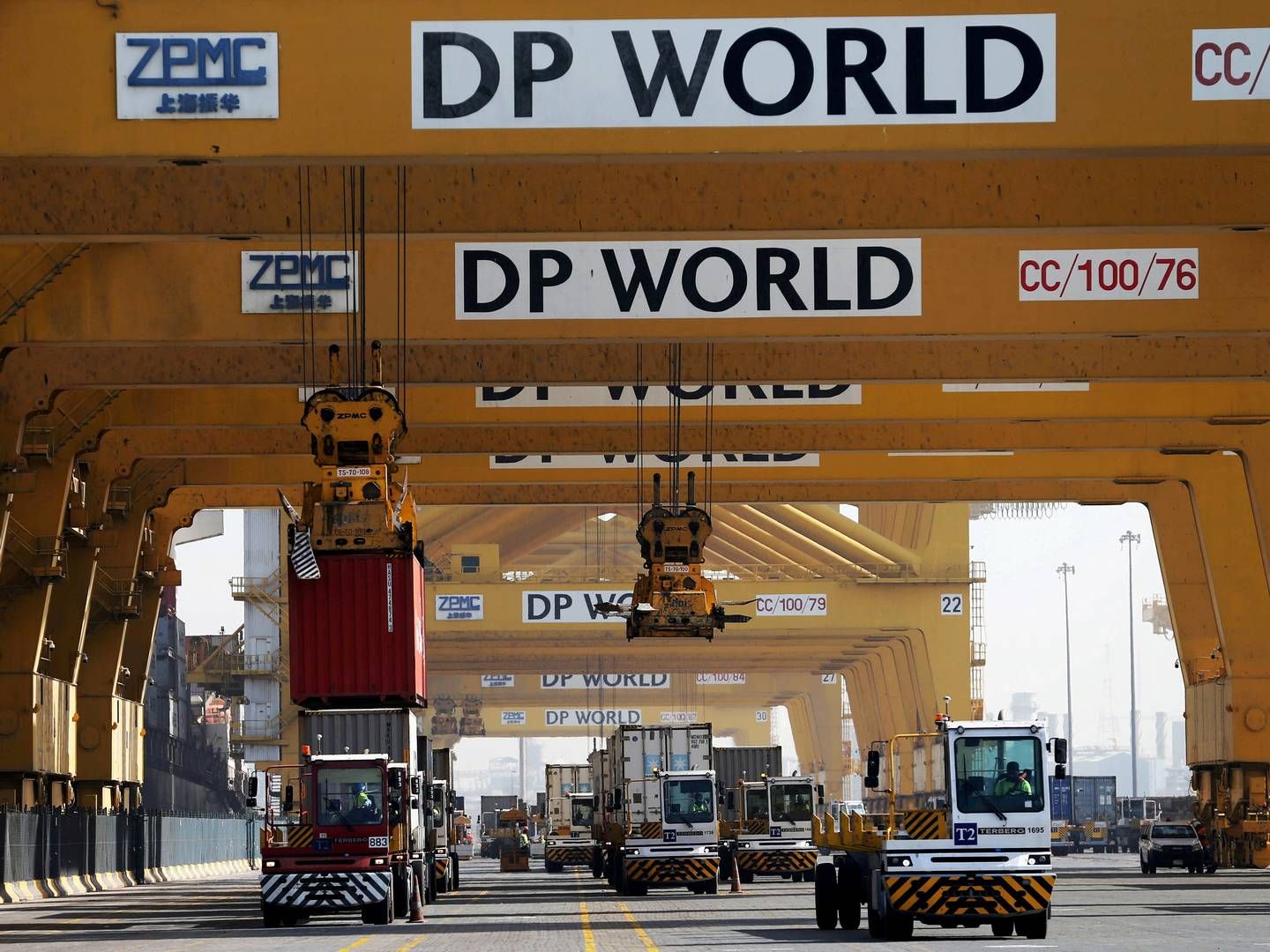 DP World med base i Dubai er et af verdens største havne- og transportselskaber. | Photo: Hamad I Mohammed/Reuters/Ritzau Scanpix