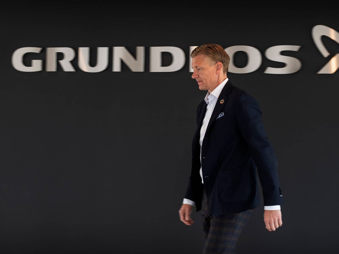 Topchef i Grundfos, Poul Due Jensen, har tidligere blæst til opkøbsjagt. | Foto: Joachim Ladefoged