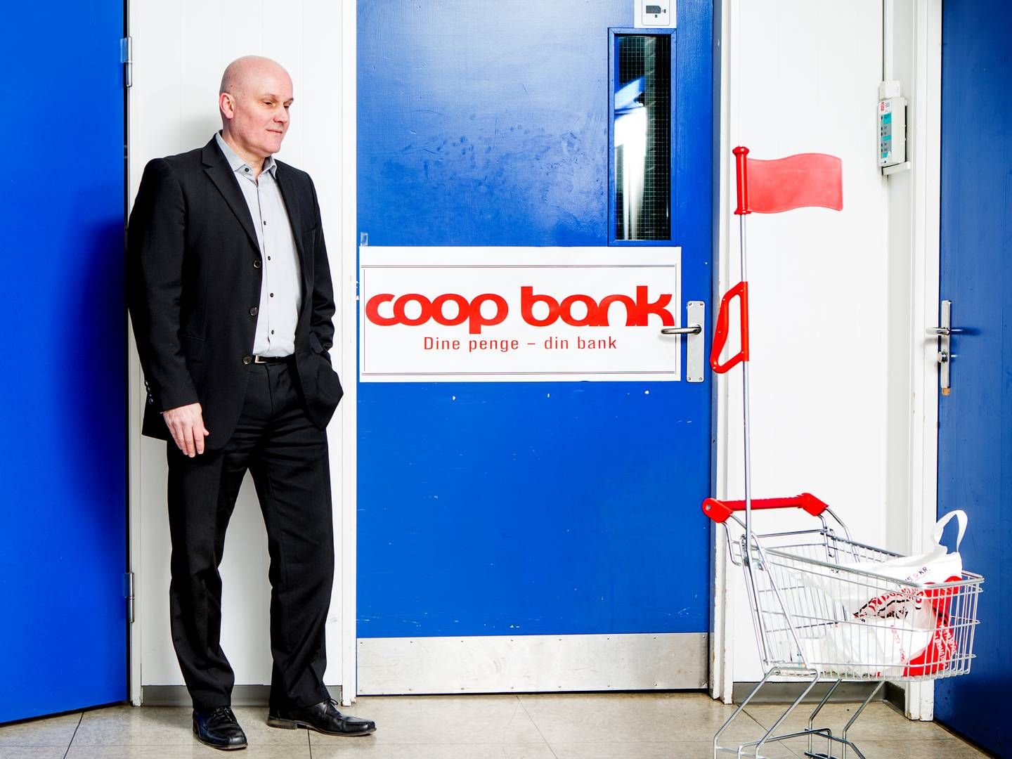 Allan Nørholm er adm. direktør i Coop Bank. | Foto: Stine Bidstrup