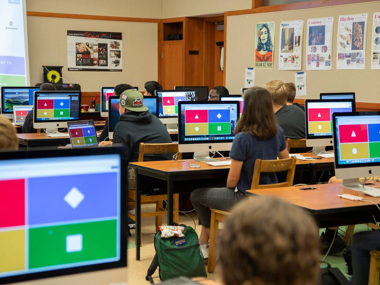 Kahoot er en quiz-app, som brugerne kan tilgå både via smartphones og computere. Det er bl.a. er udbredt værktøj i forbindelse med skoleundervisning | Photo: Kahoot/pr