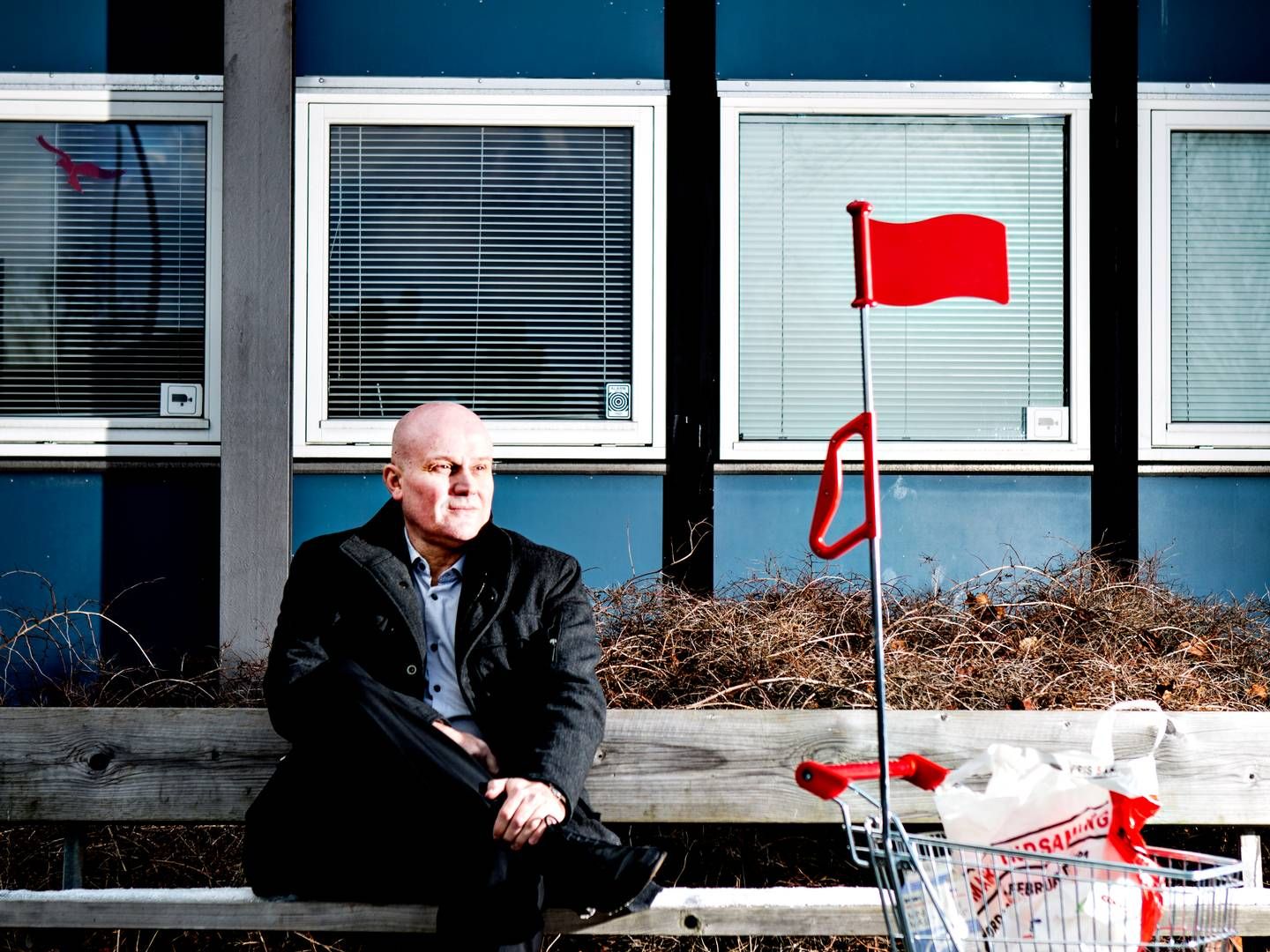 Allan Nørholm, adm. direktør i Coop Bank, vil fokusere på vækst i den kommende tid. | Foto: Stine Bidstrup