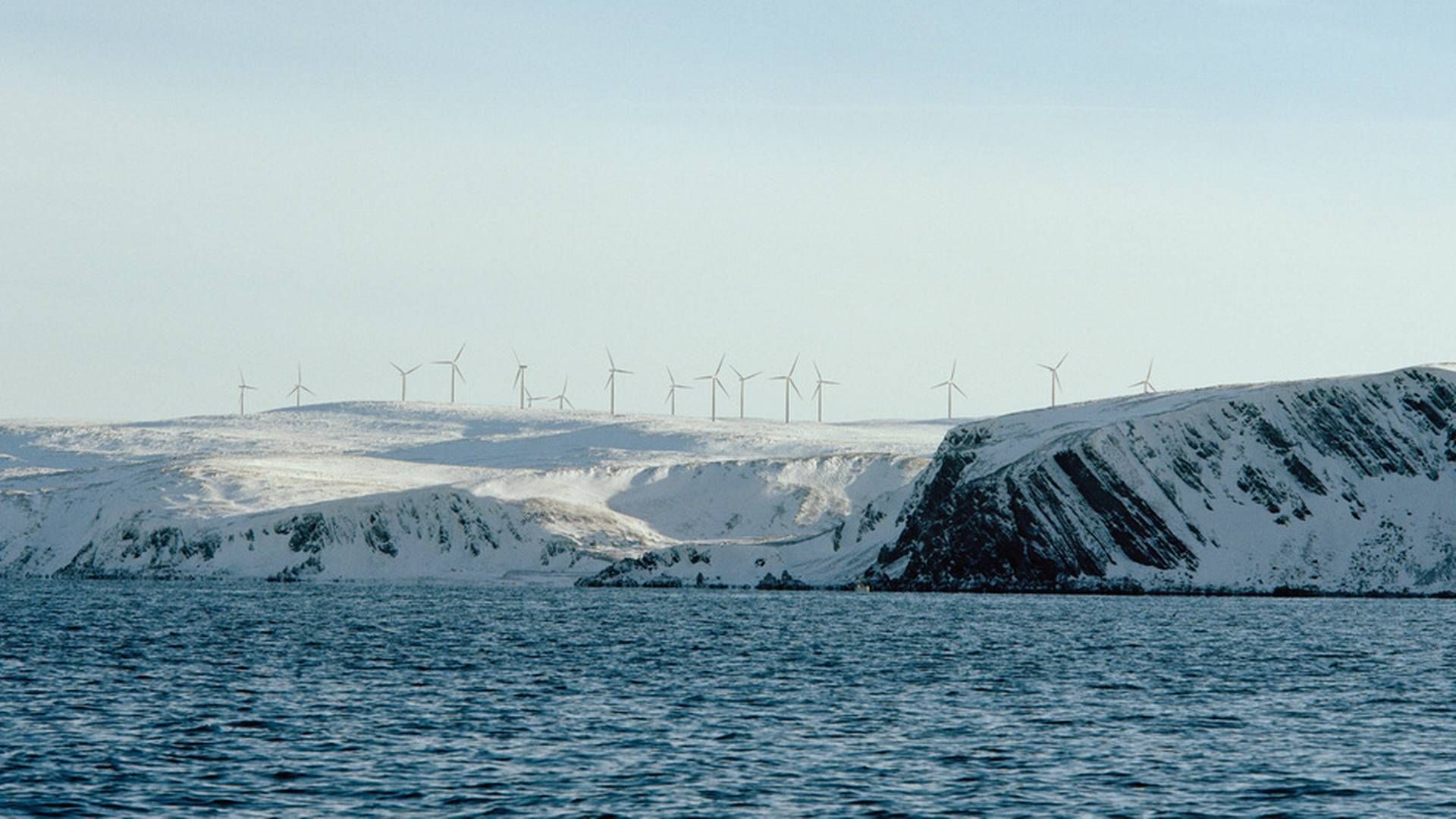 NY VINDPARK: – Nordkyn er et av prosjektene som vurderes i arbeidet med å identifisere de beste mulighetene, sier Geir Fuglseth i Statkraft. Illustrasjonsbilde fra Kjøllefjord. | Foto: Statkraft