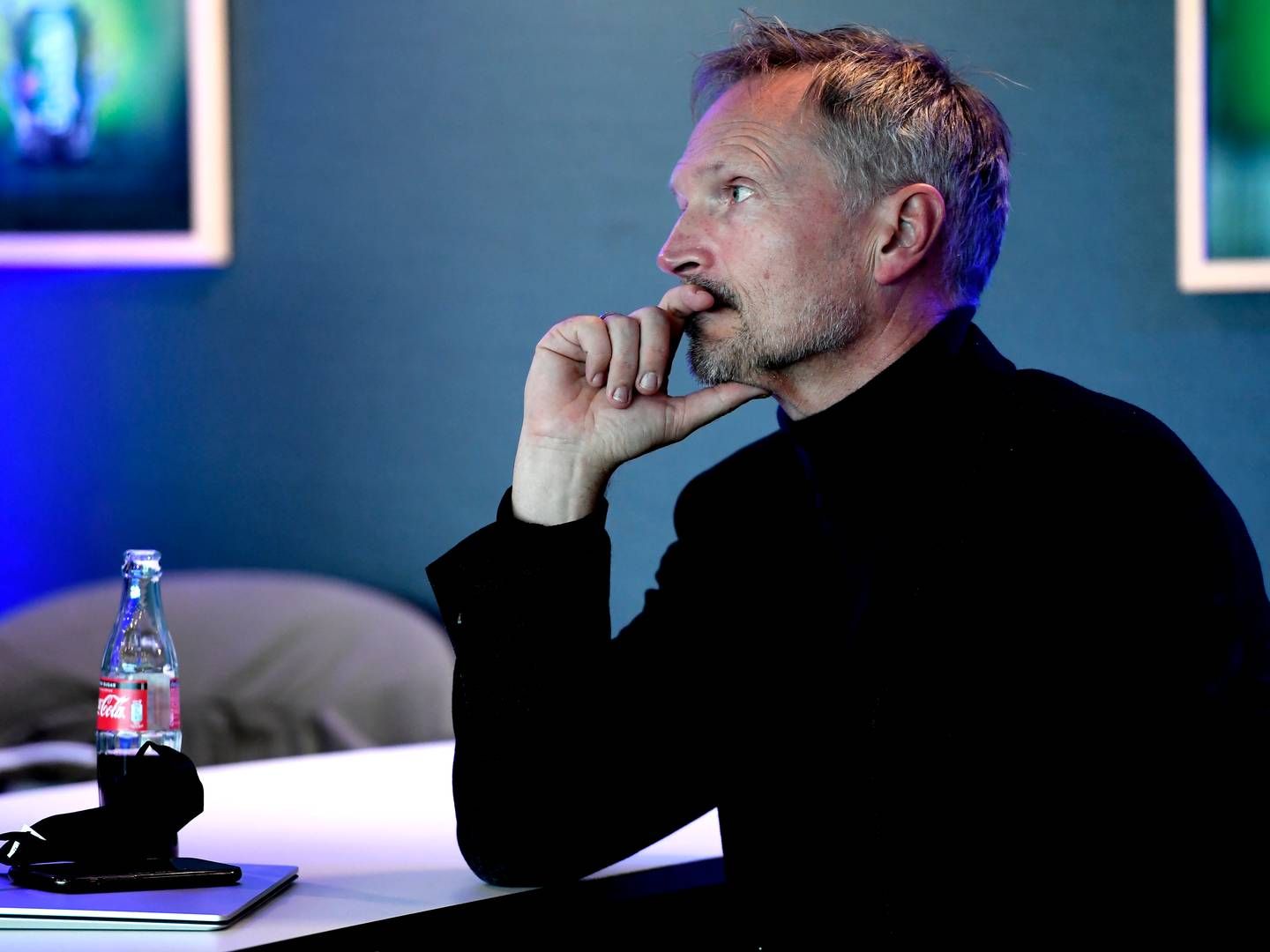 Viaplay Group Danmarks adm. direktør Lars Bo Jeppesen vil gerne gøre Viaplays hånd med fodboldrettigheder så stærk, at den er svær at komme udenom. | Foto: Lars Poulsen