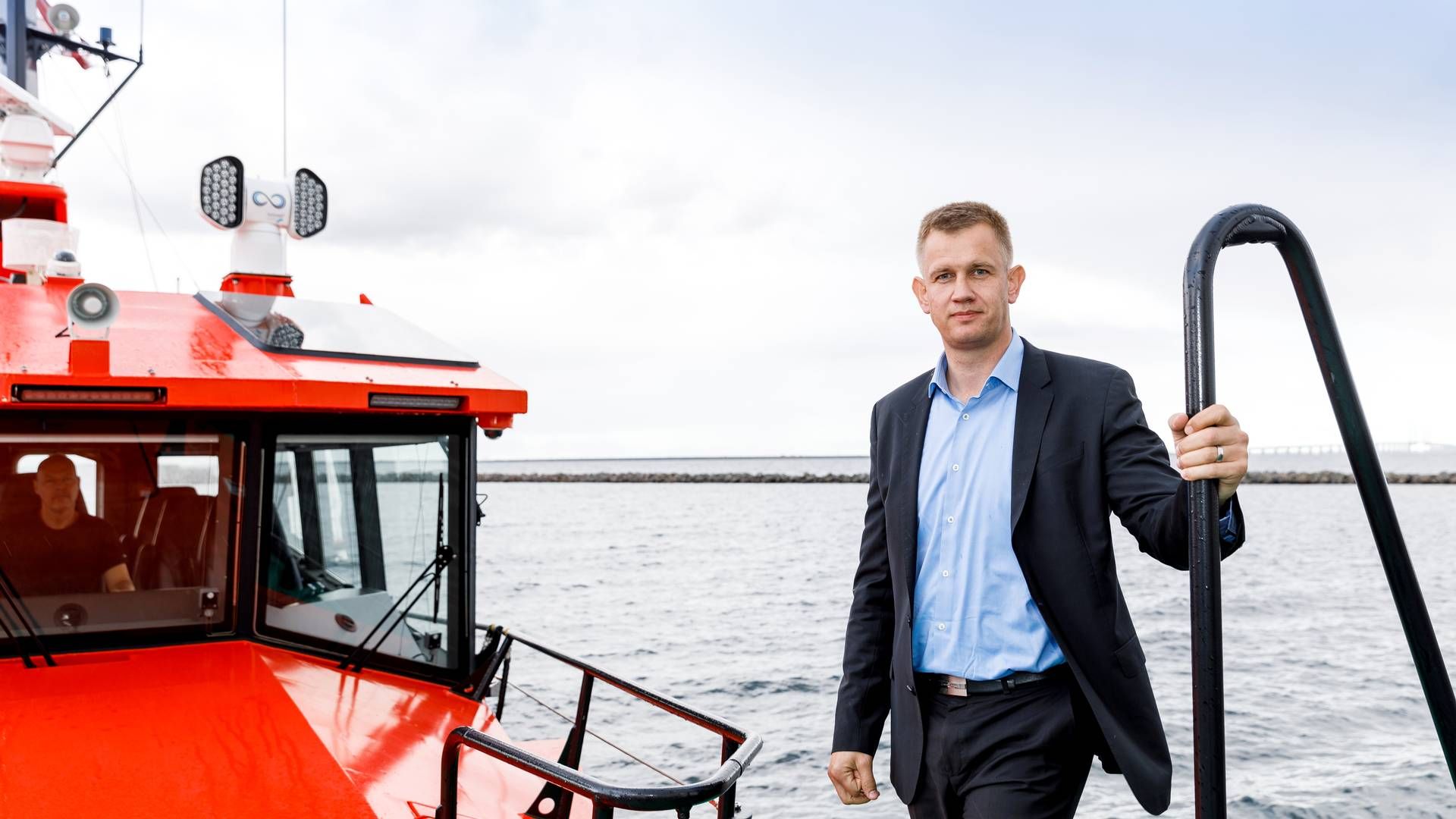 Erik Merkes Nielsen, adm. direktør i Danpilot, melder om et særligt travlt år for virksomheden. | Foto: Pr-foto Danpilot