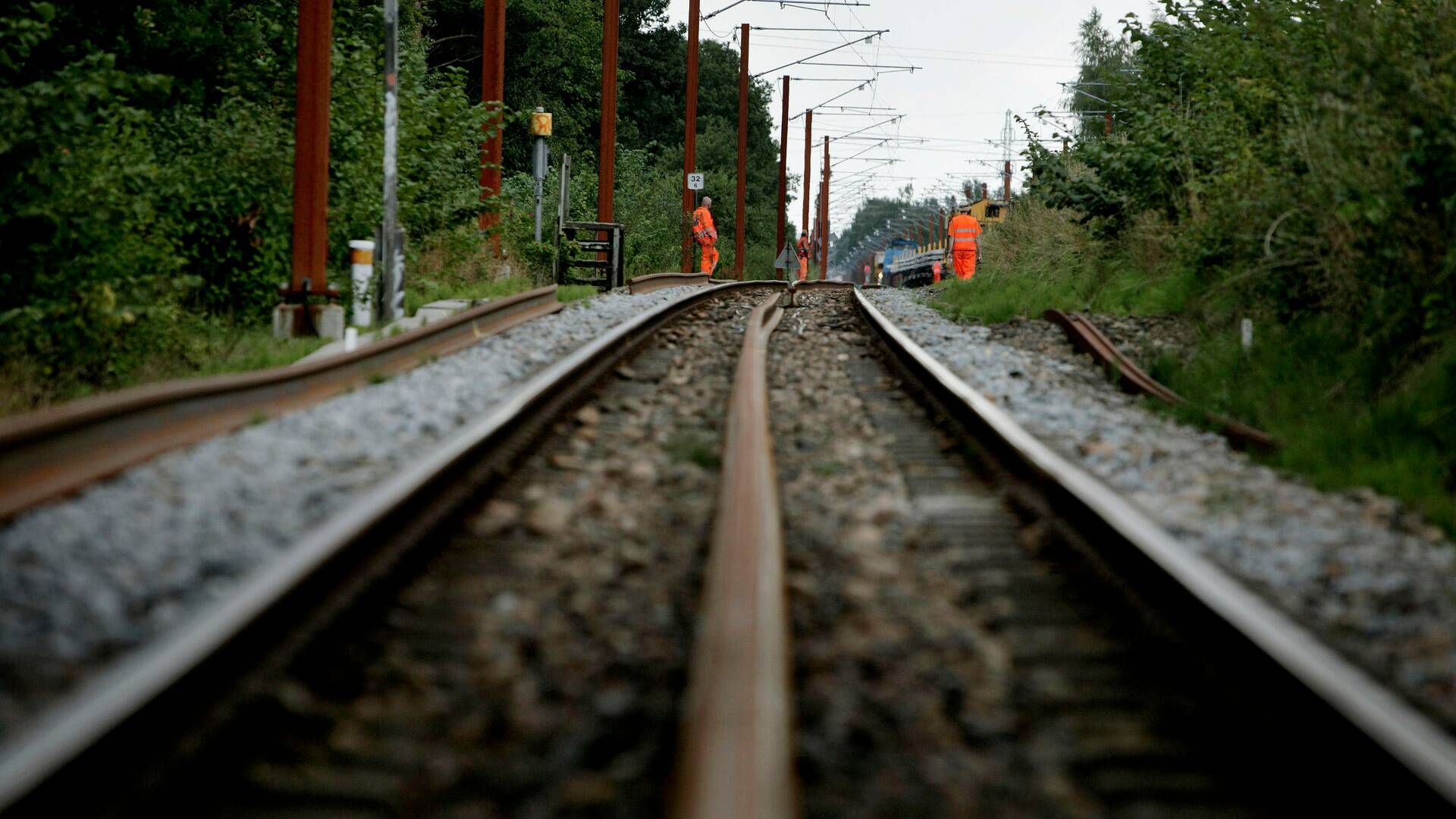 Høje Taastrup bliver fremover primær base for sporfornyelsesprojekter på store dele af Sjælland. | Foto: Martin Lehmann/Politiken/Ritzau Scanpix