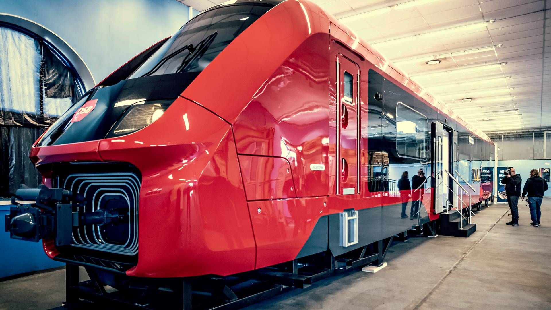DSB har i maj præsenteret de nye IC5-tog, men de er endnu ikke køreklare. | Foto: Linda Johansen